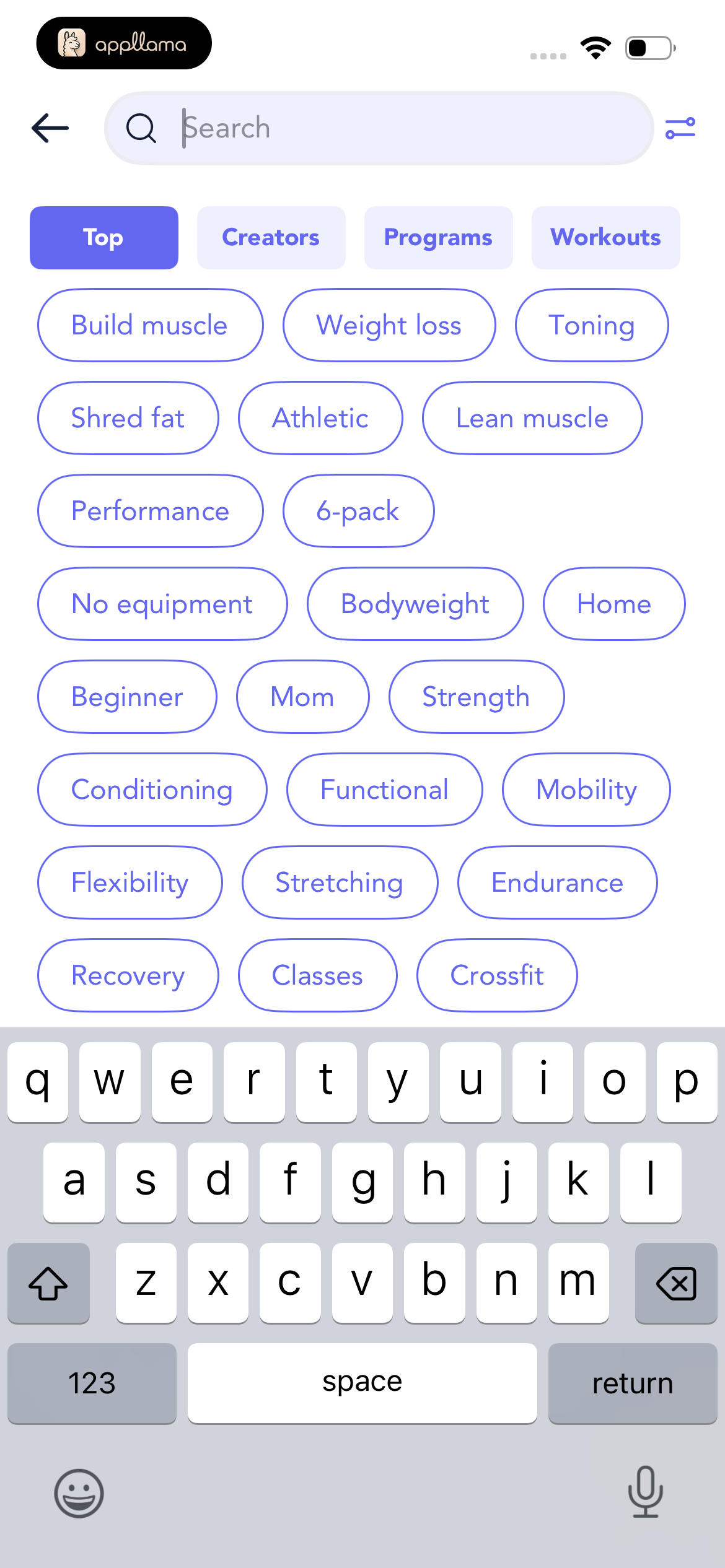 Search Filters