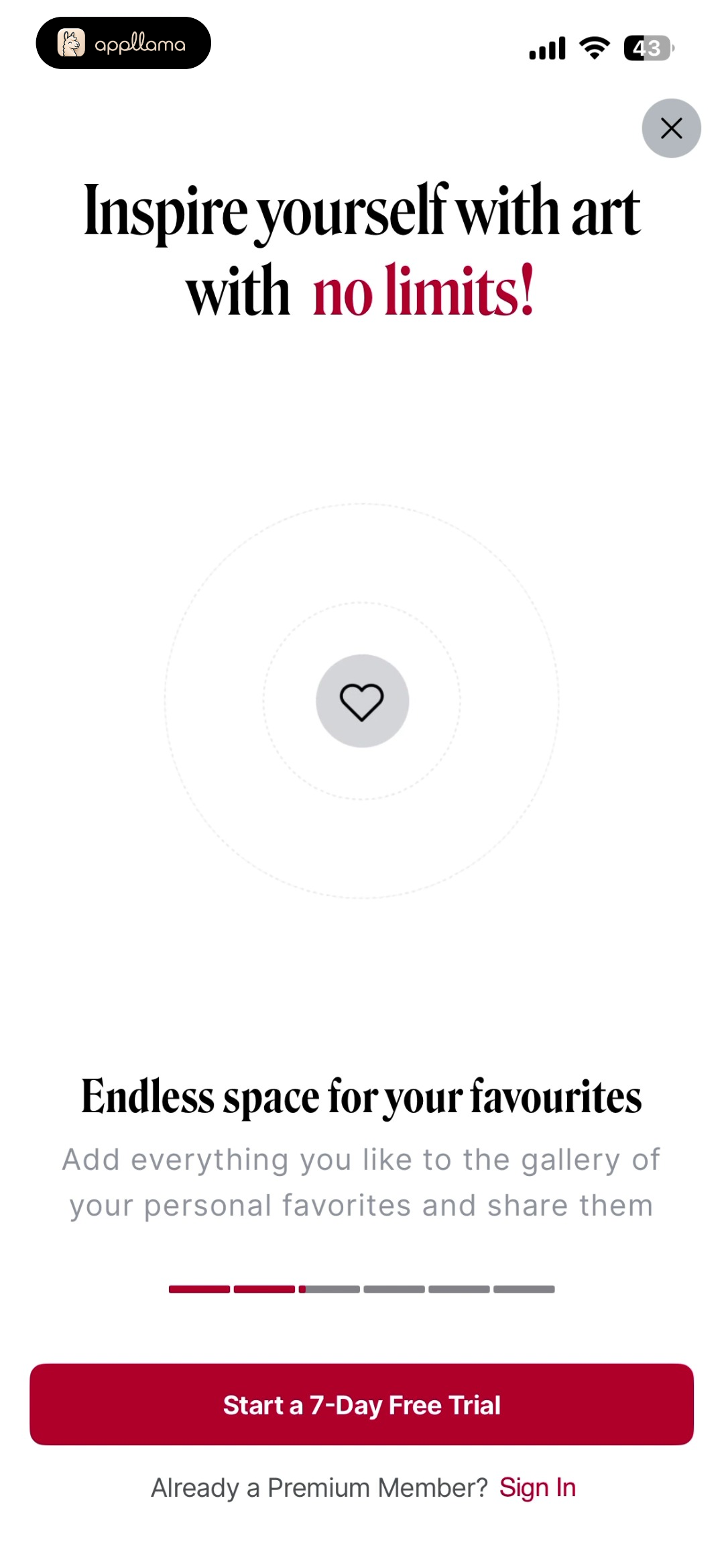 Favorites Subscription