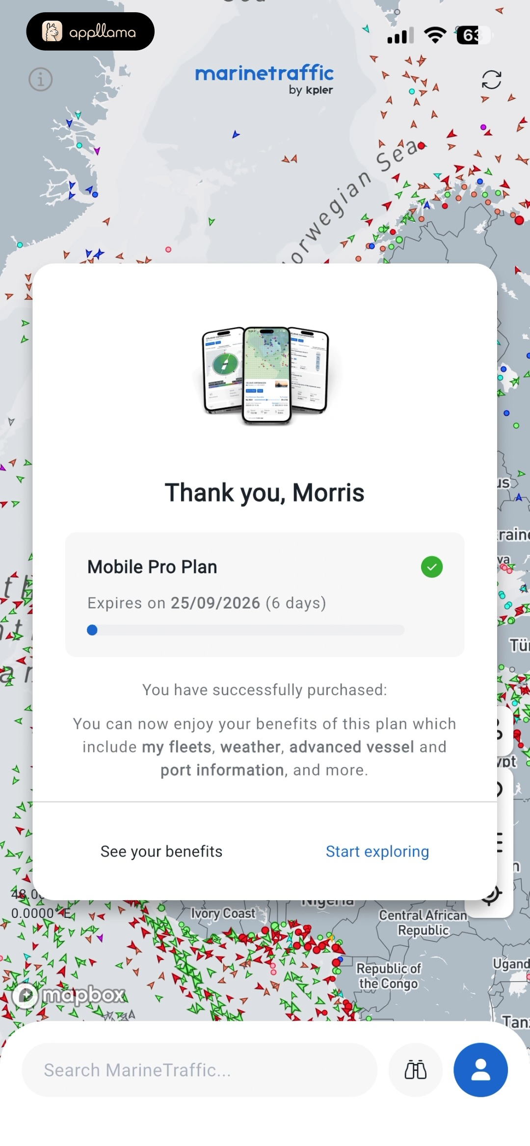 Plan Purchase Success