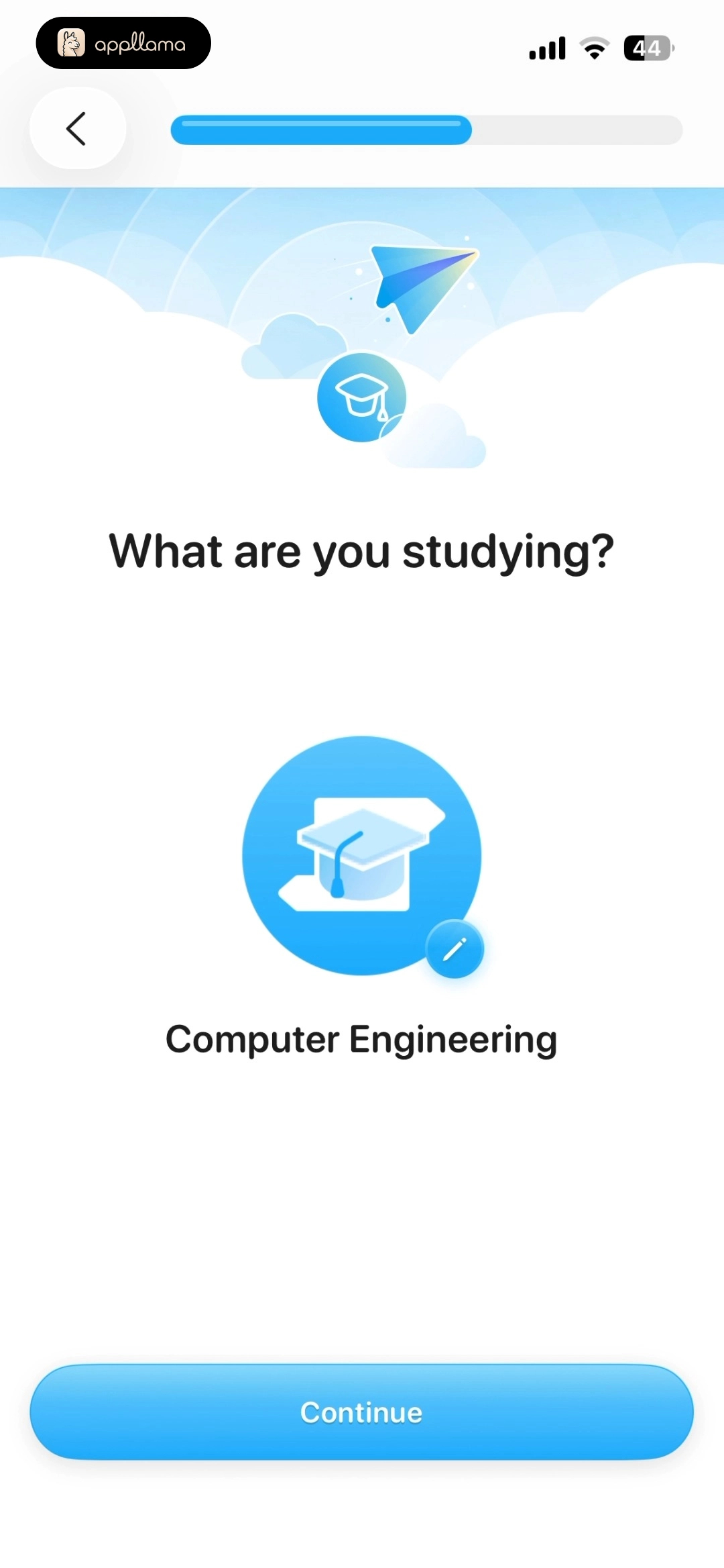 Selected Study Major