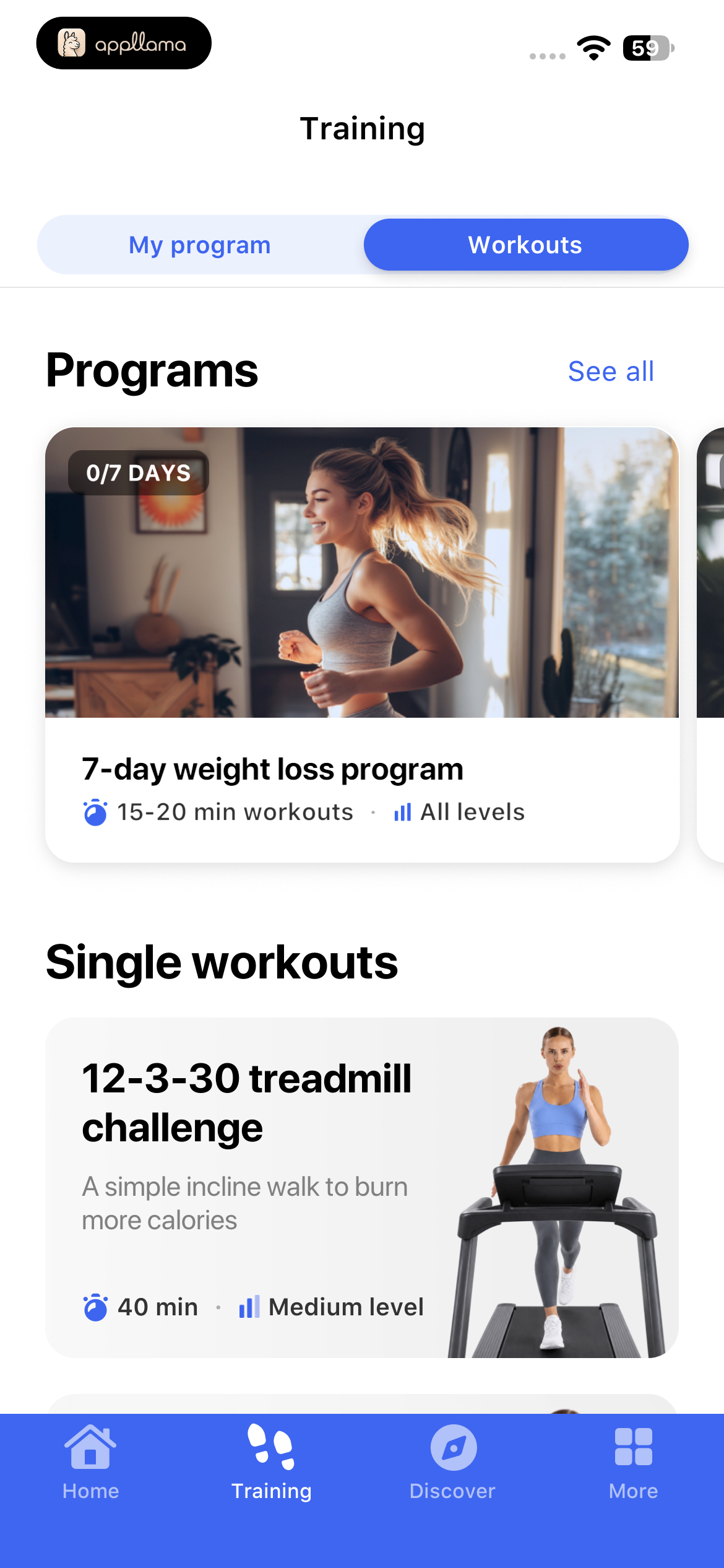 Training Workouts
