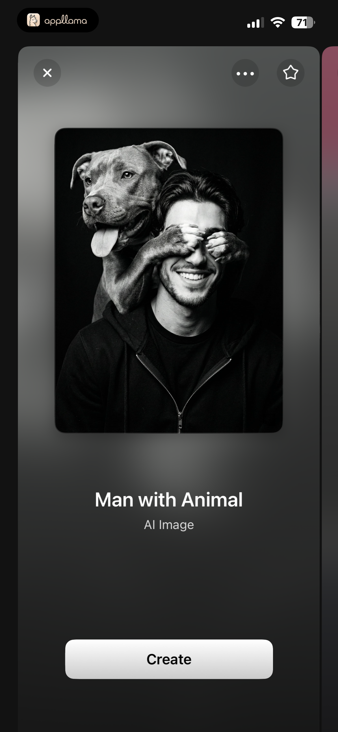 Man with Animal Preview