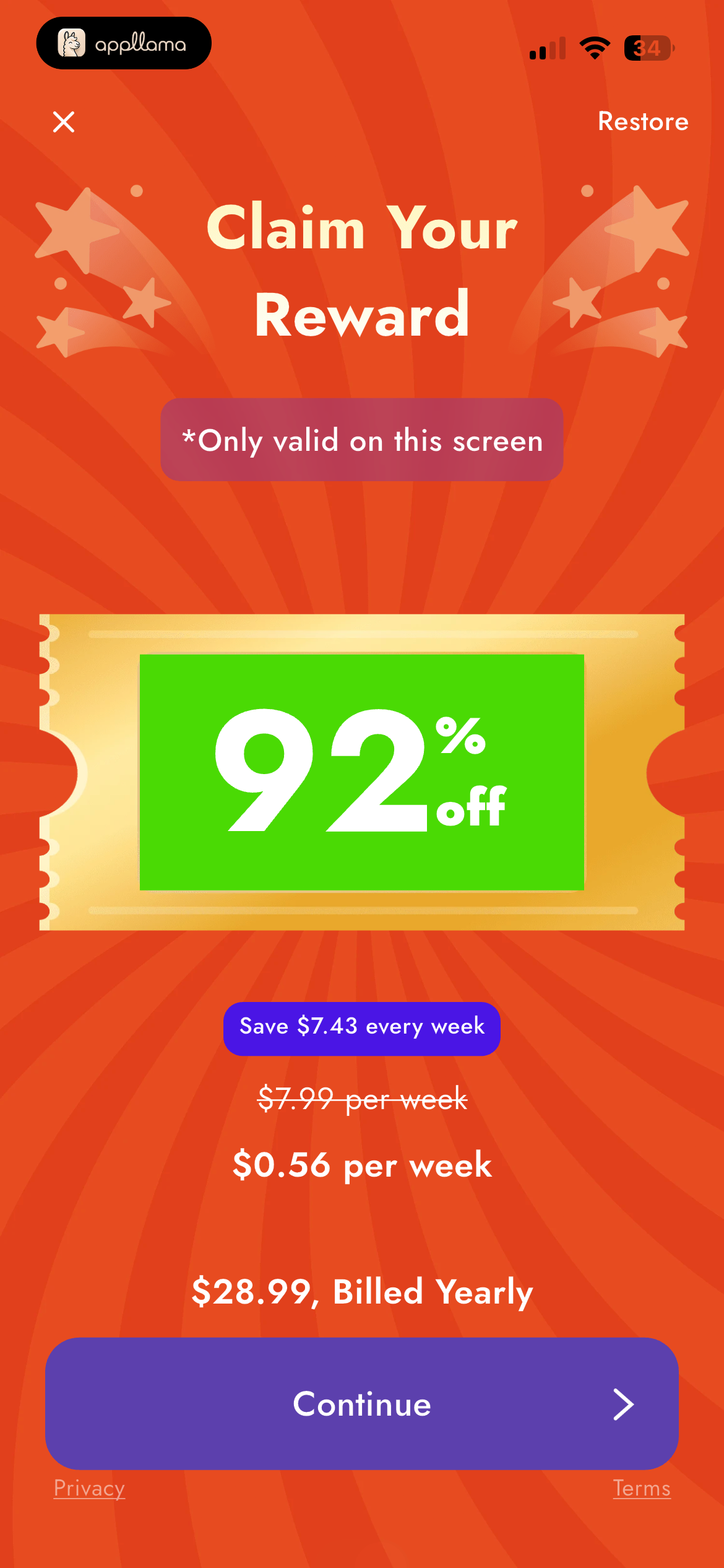 Limited-Time Discount Offer