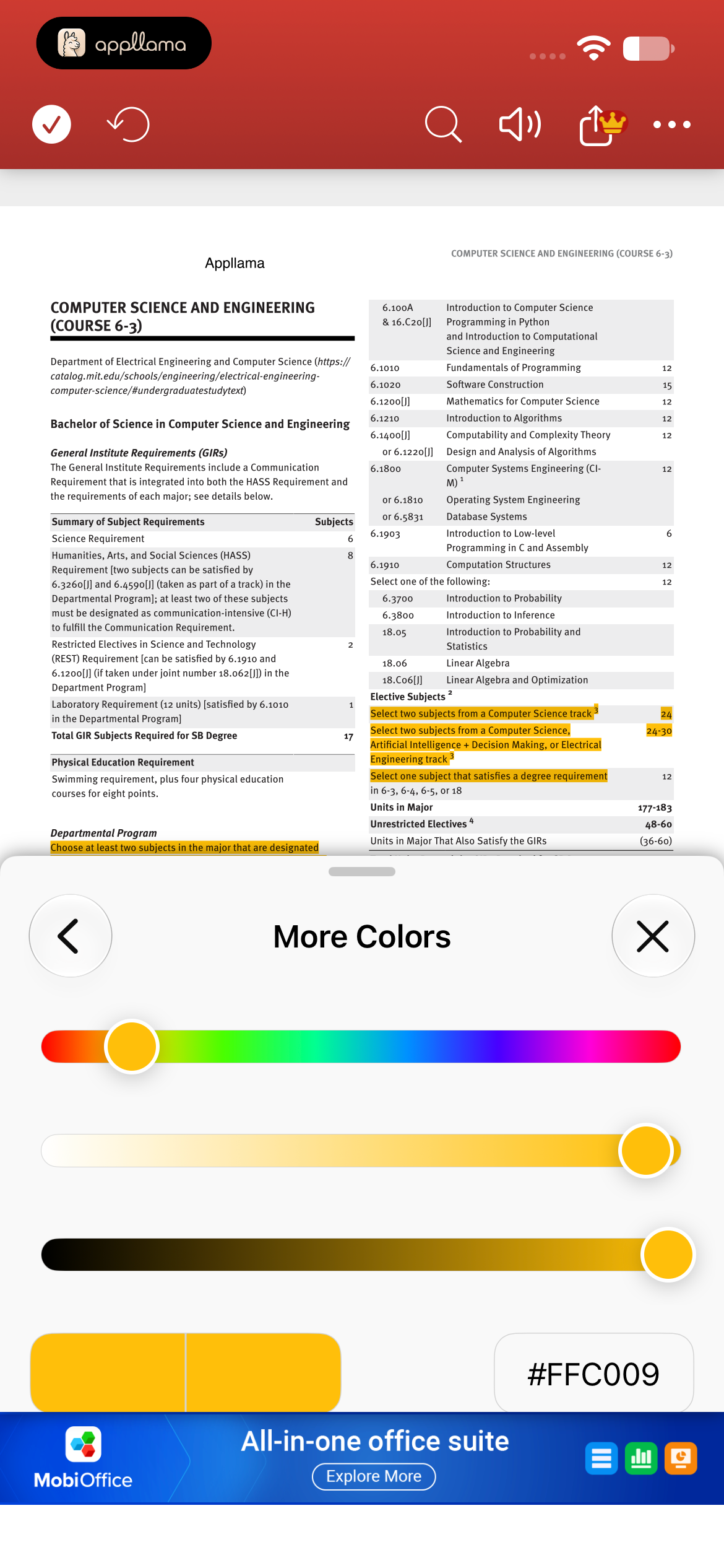 Advanced Color Picker