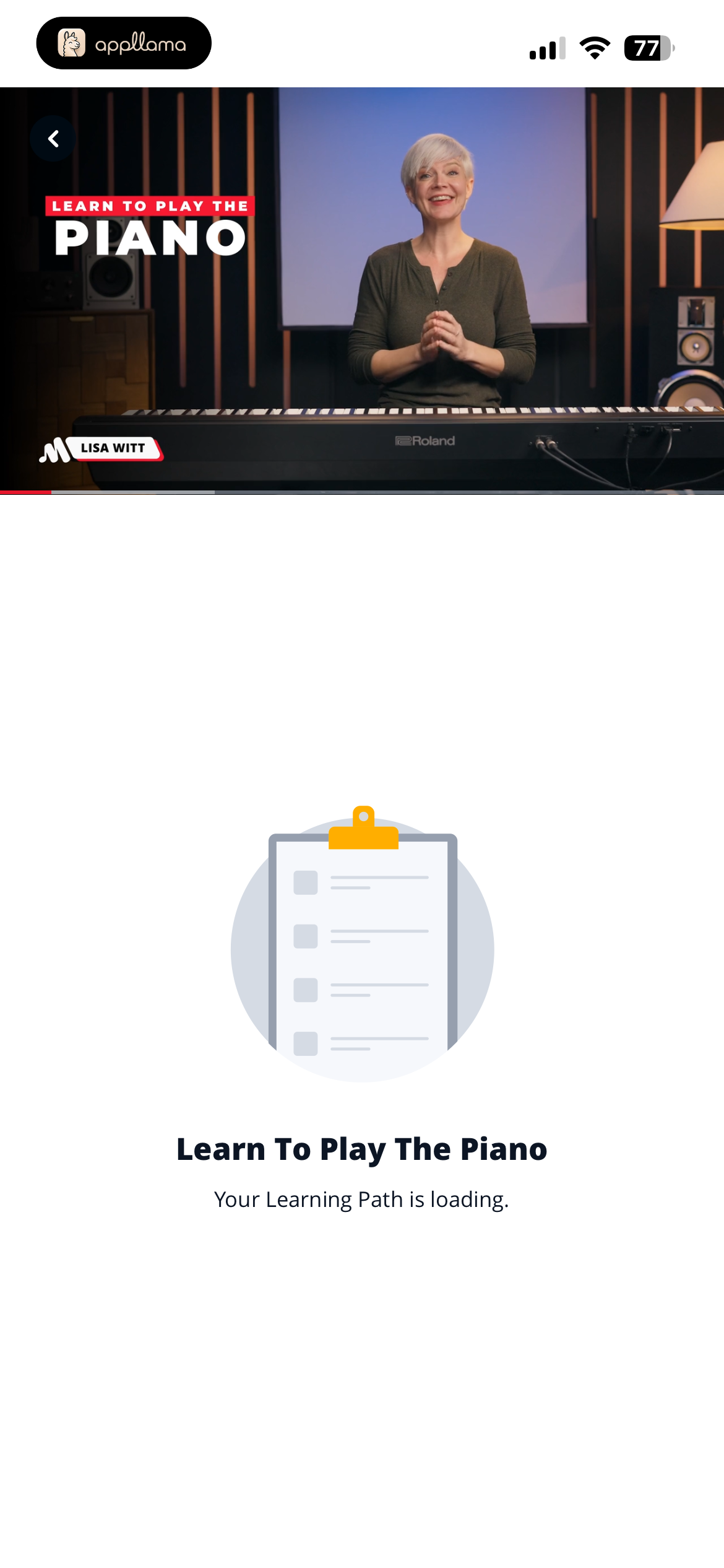 Lesson Player Intro