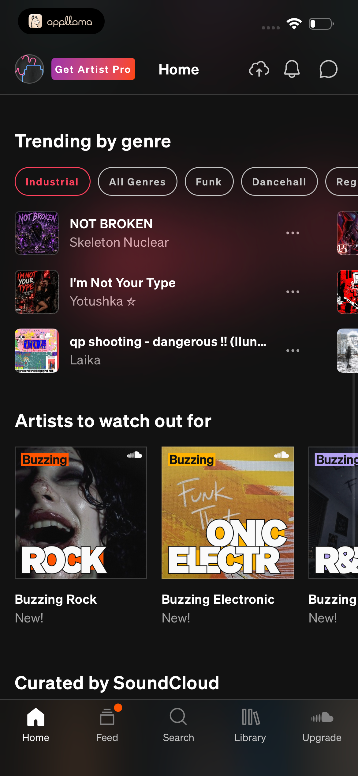 Home Genre Discovery