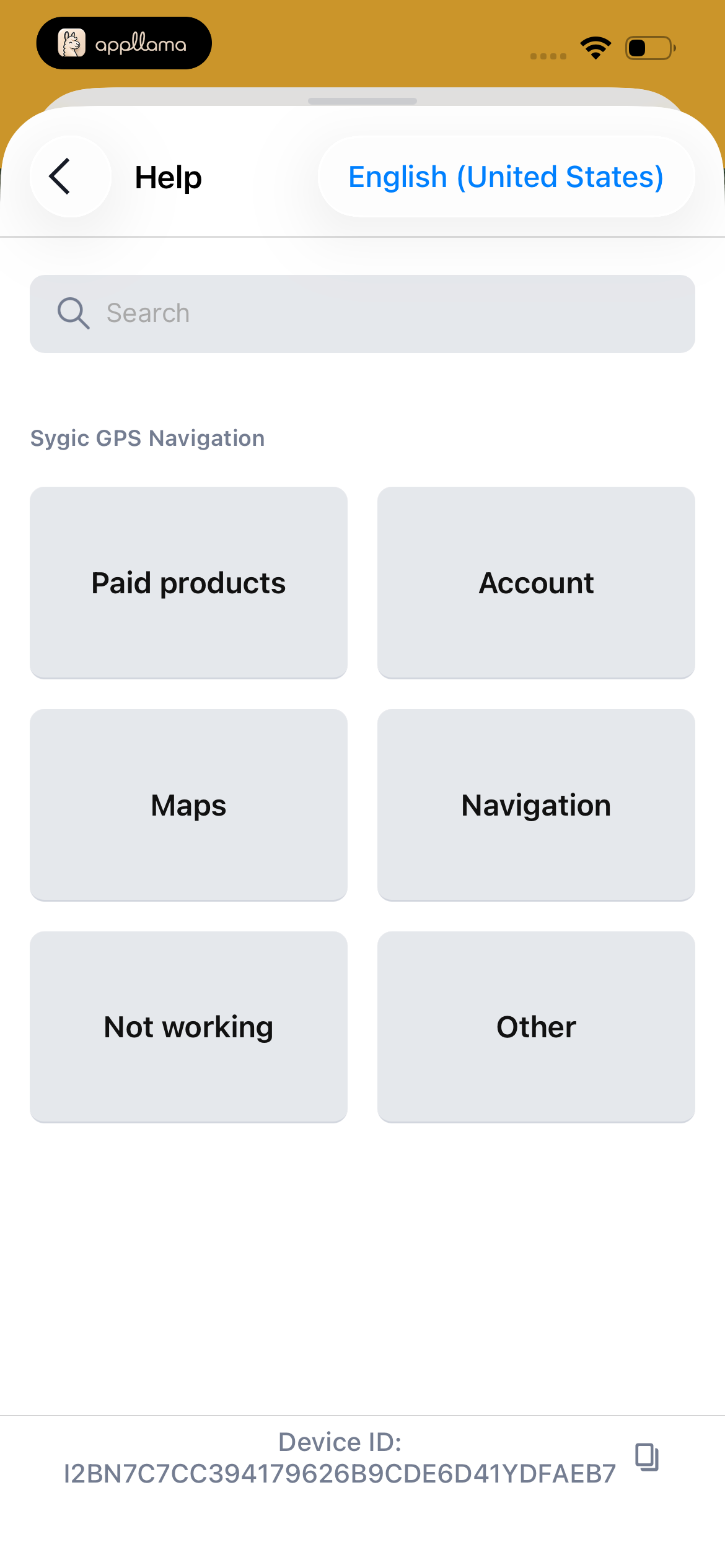 Help Center - Categories