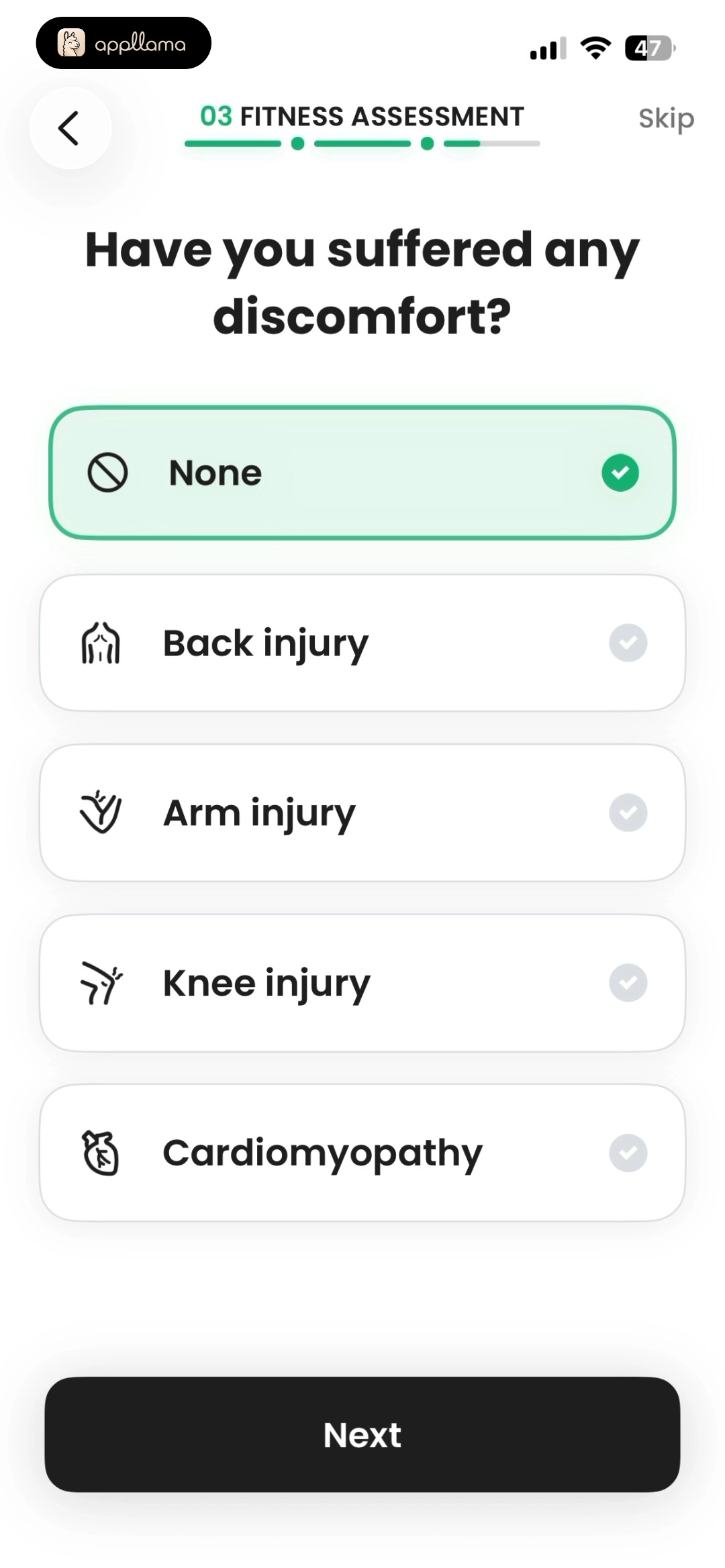 Injury Assessment