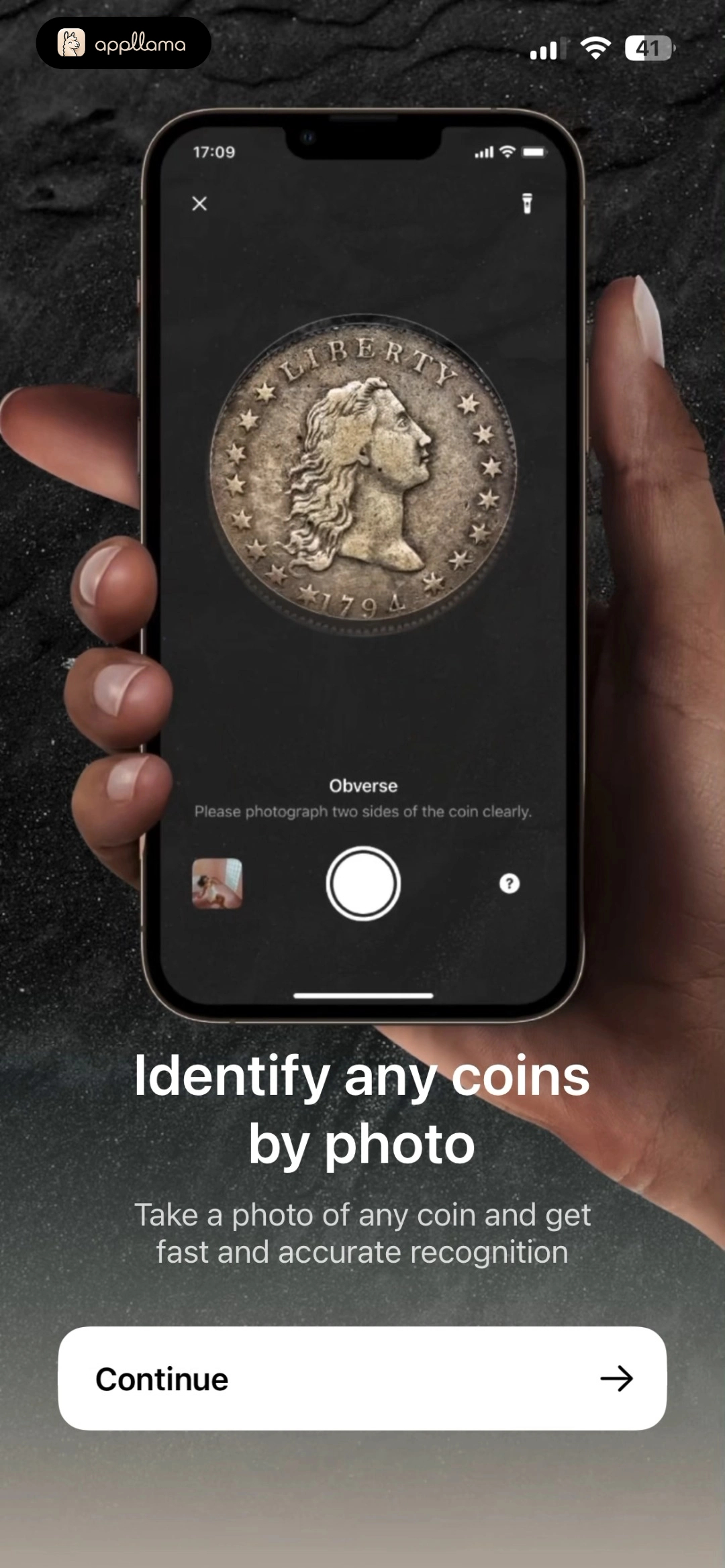 Onboarding Coin Scan