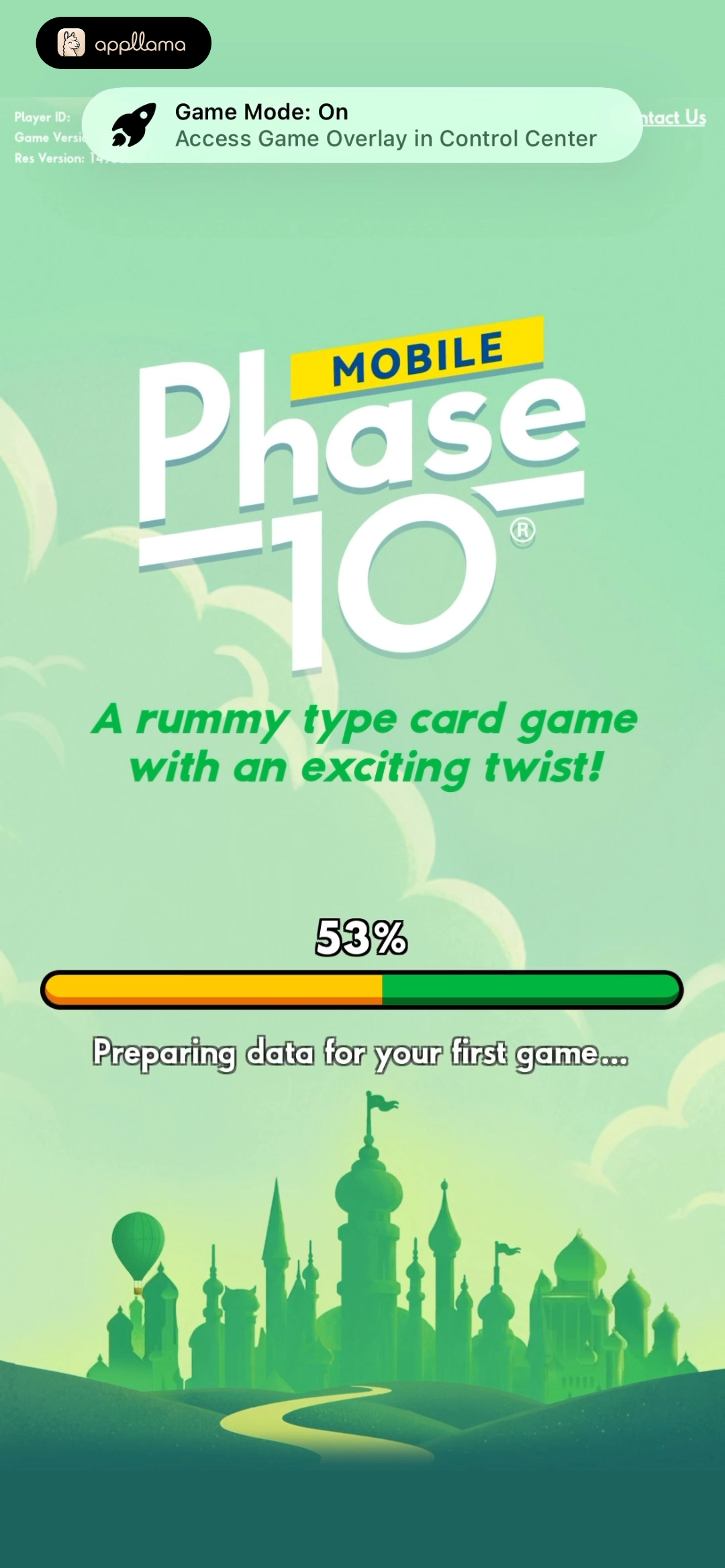 Initial Game Loading