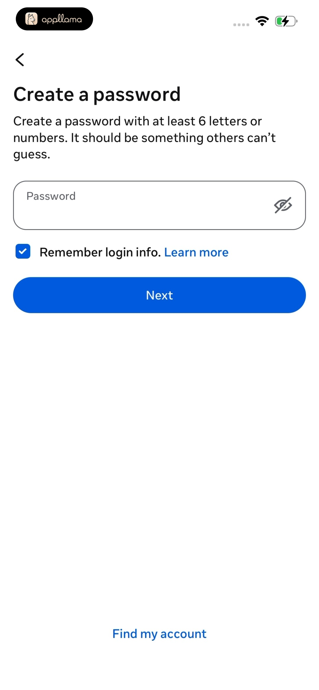 Password Creation