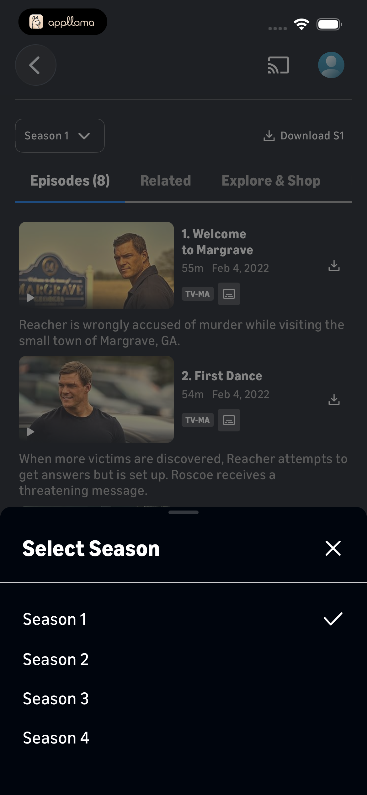 Season Selection