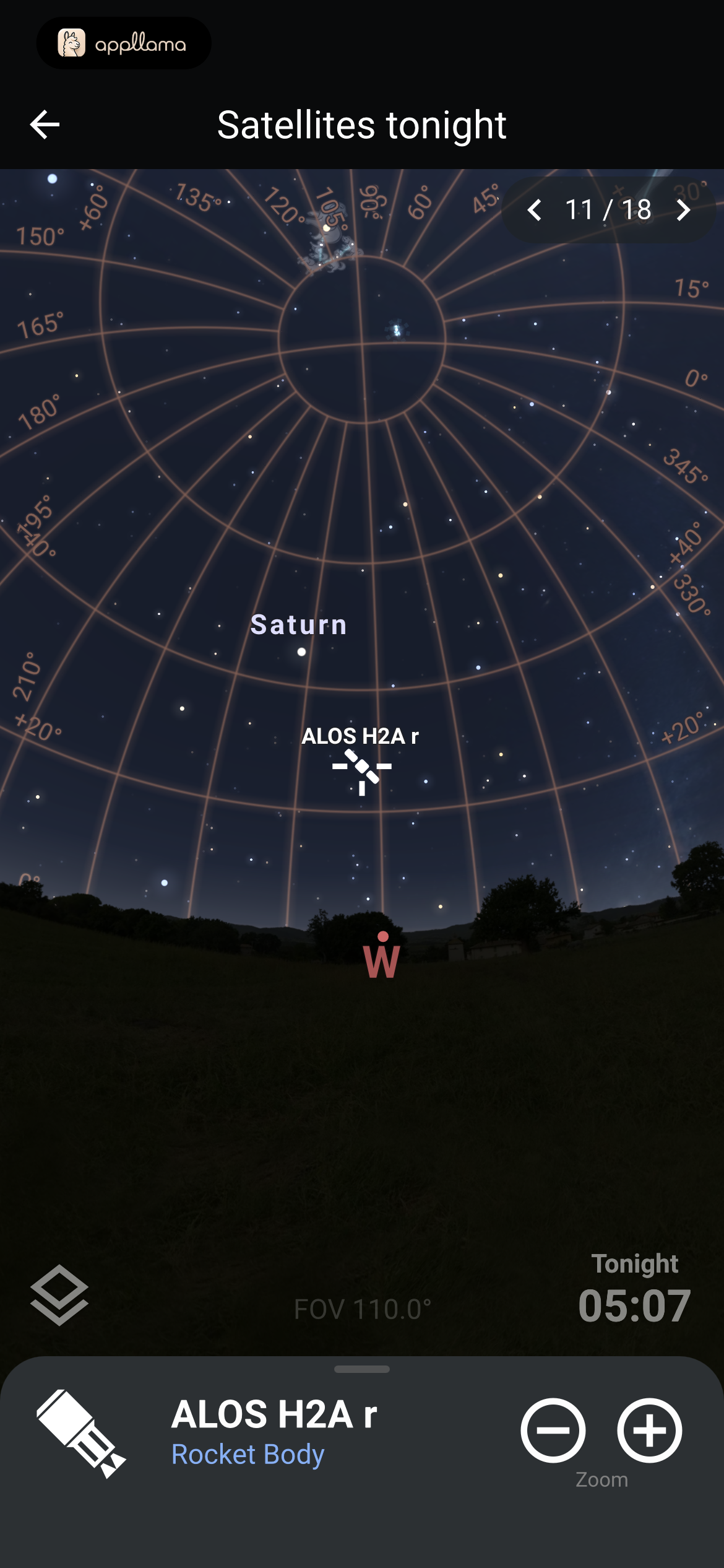 Satellites Tonight
