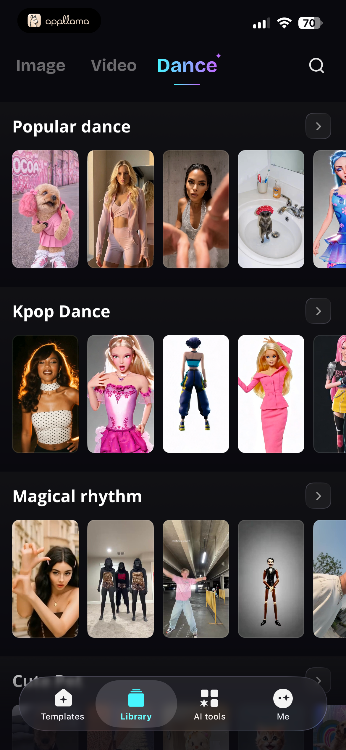 Dance Explore Feed