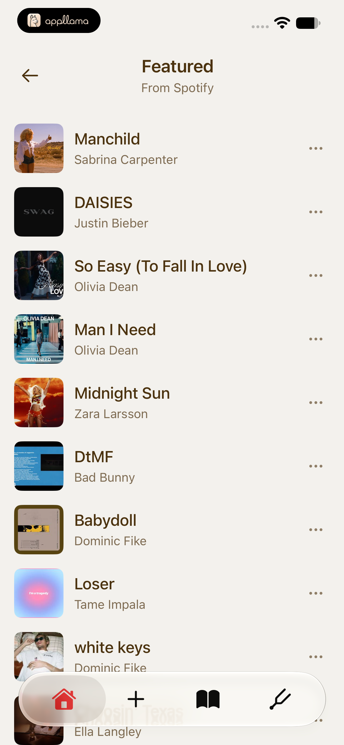 Featured Playlist Songs