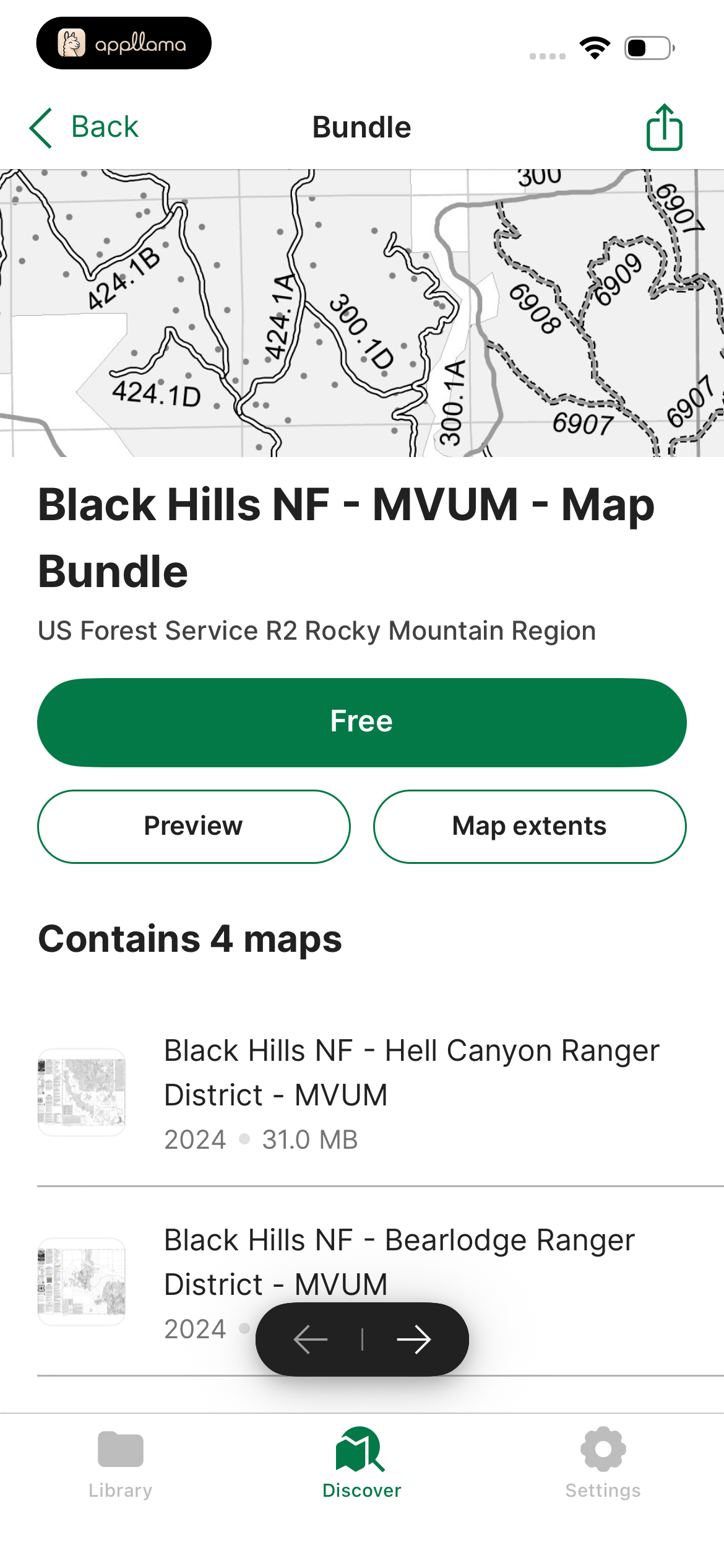 Map Bundle Details