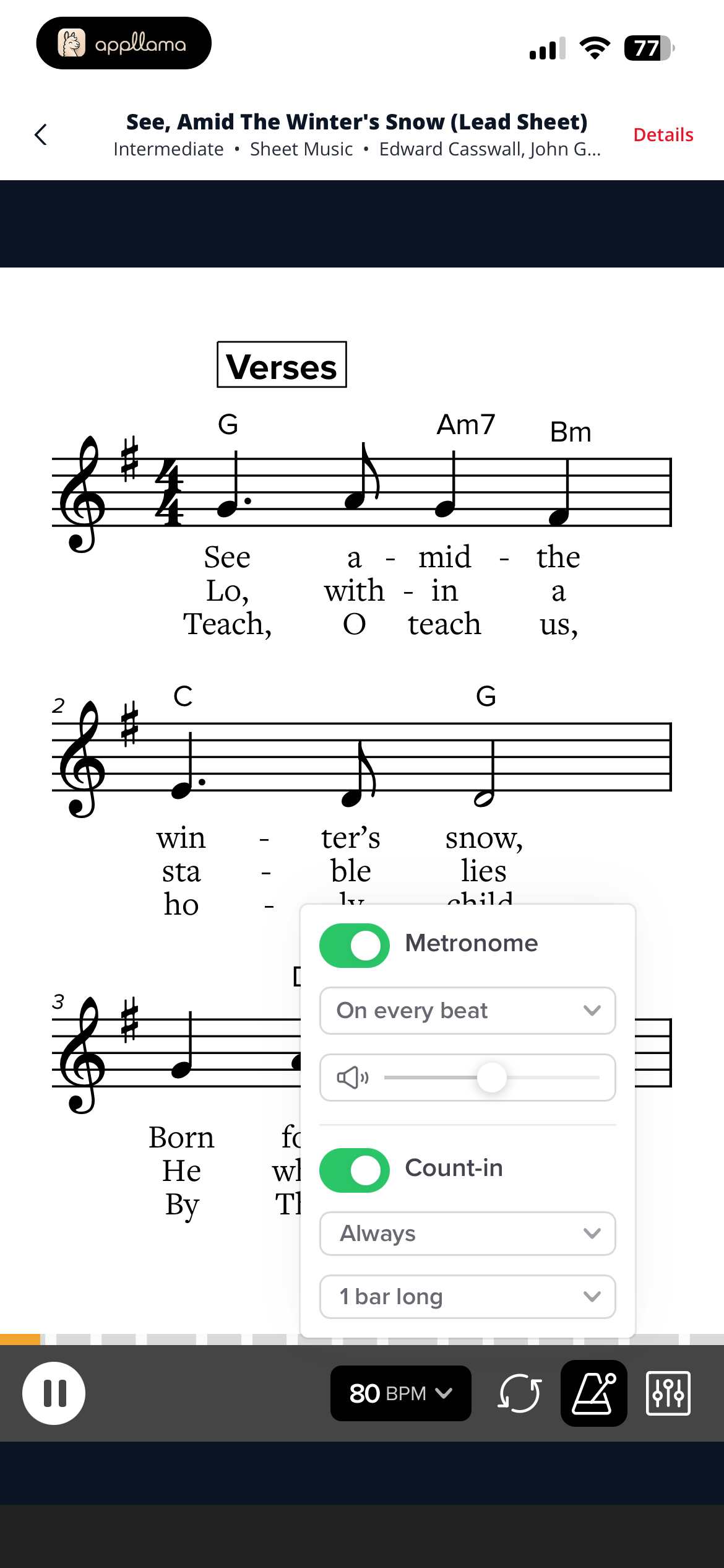 Practice Controls