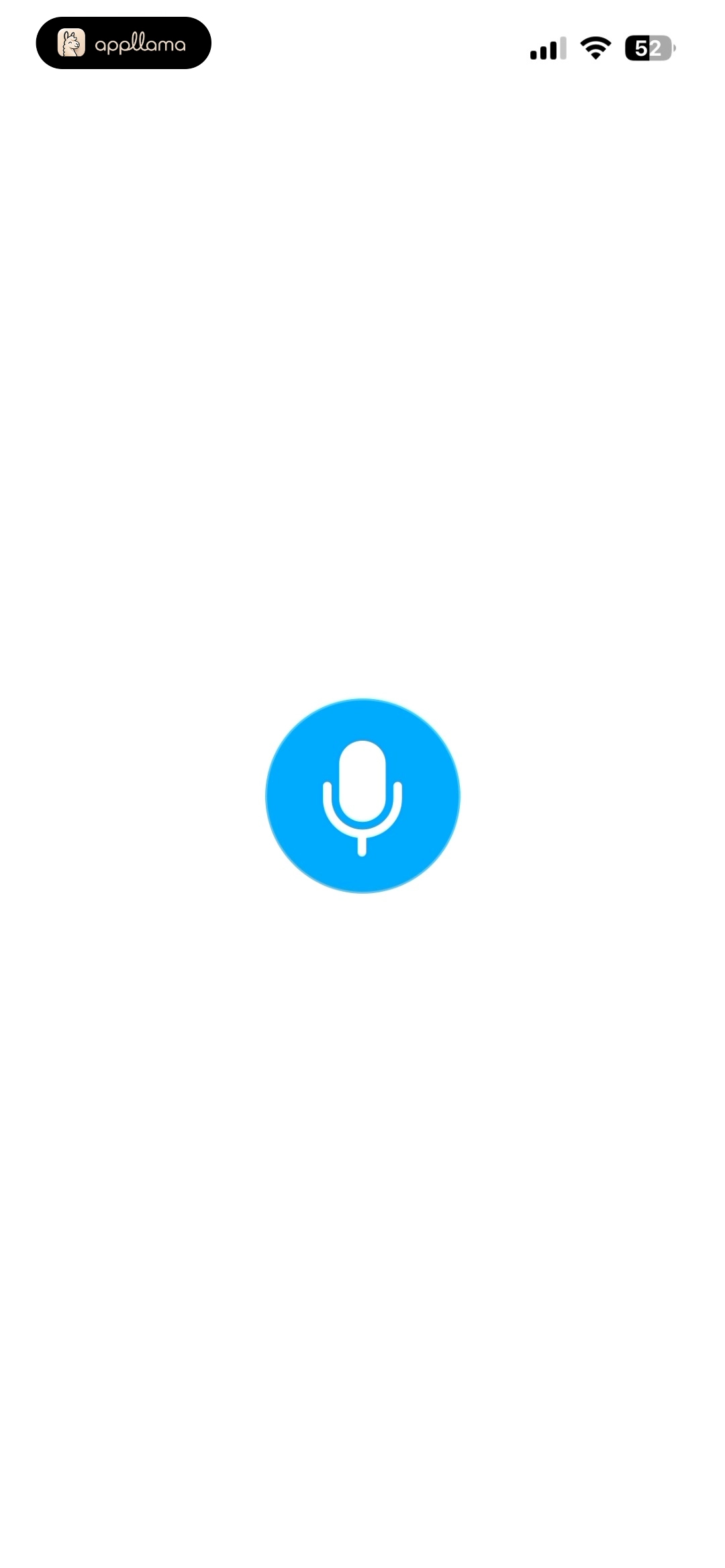 Voice Capture Idle