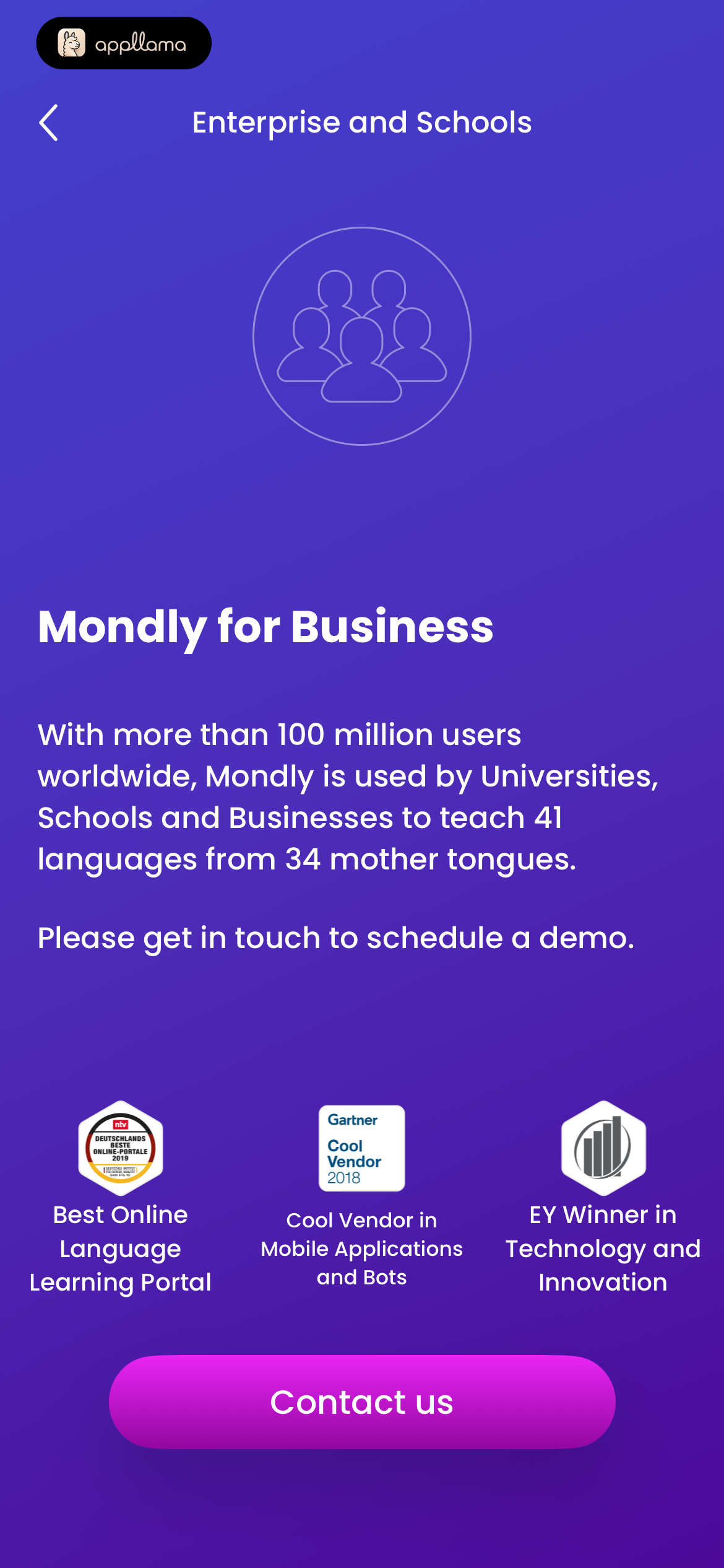 Mondly for Business