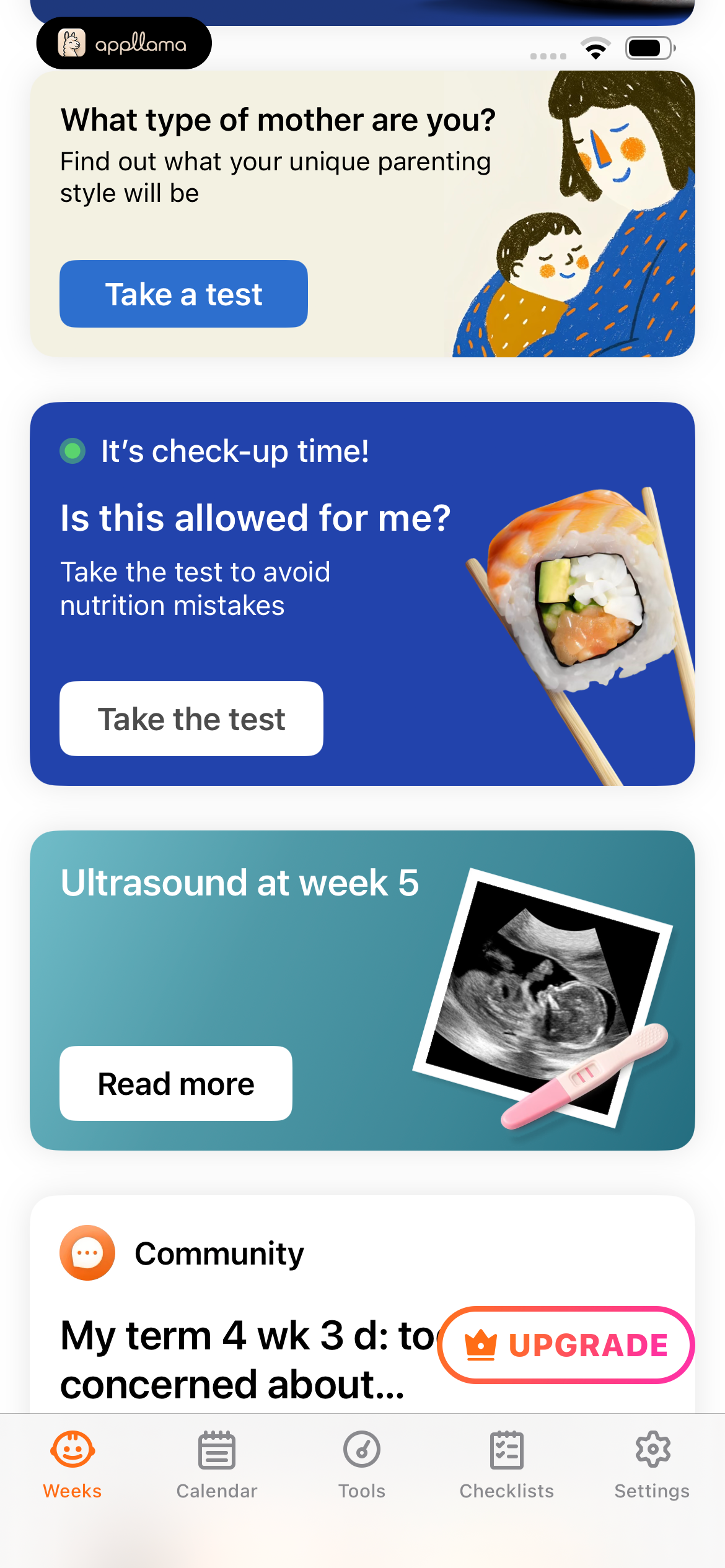 Health Quiz Feed