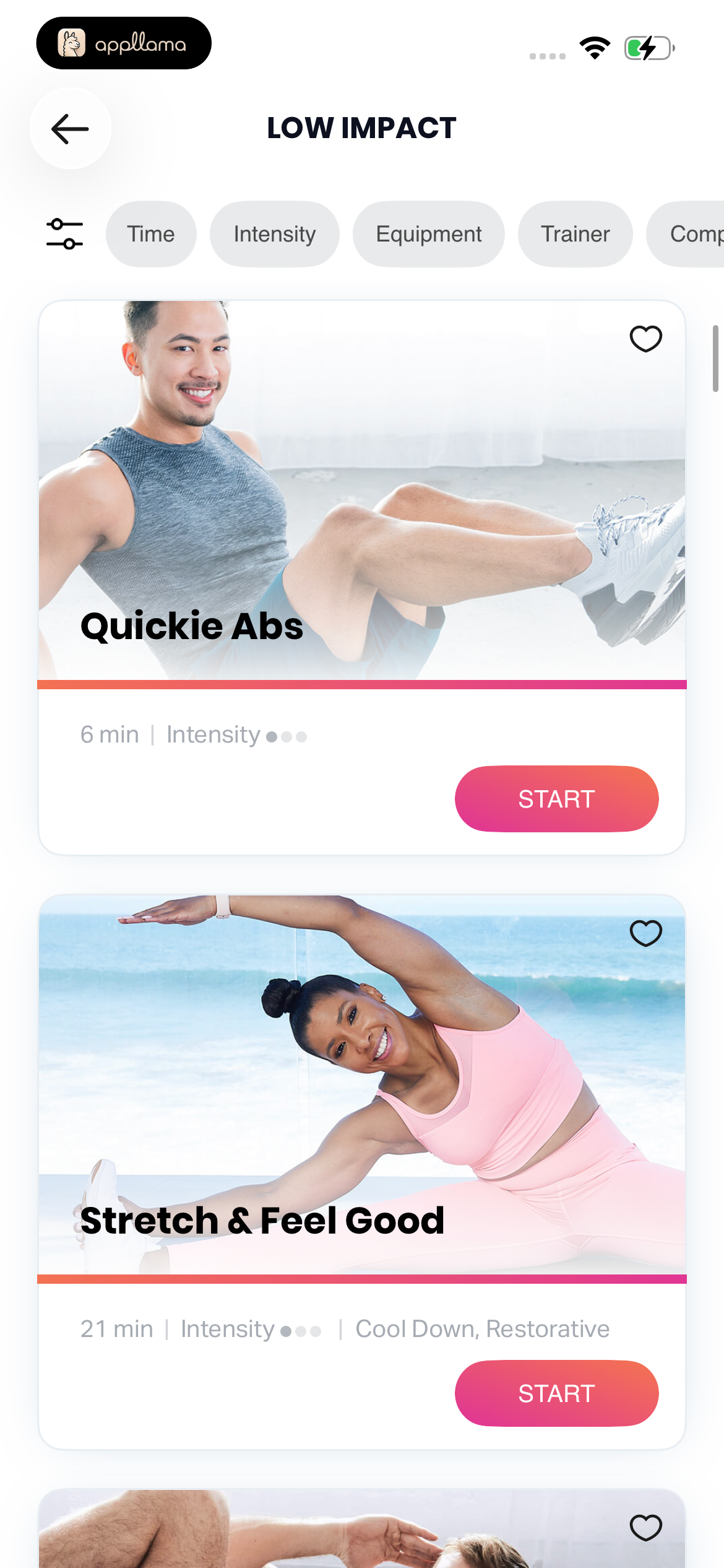 Low Impact Workouts