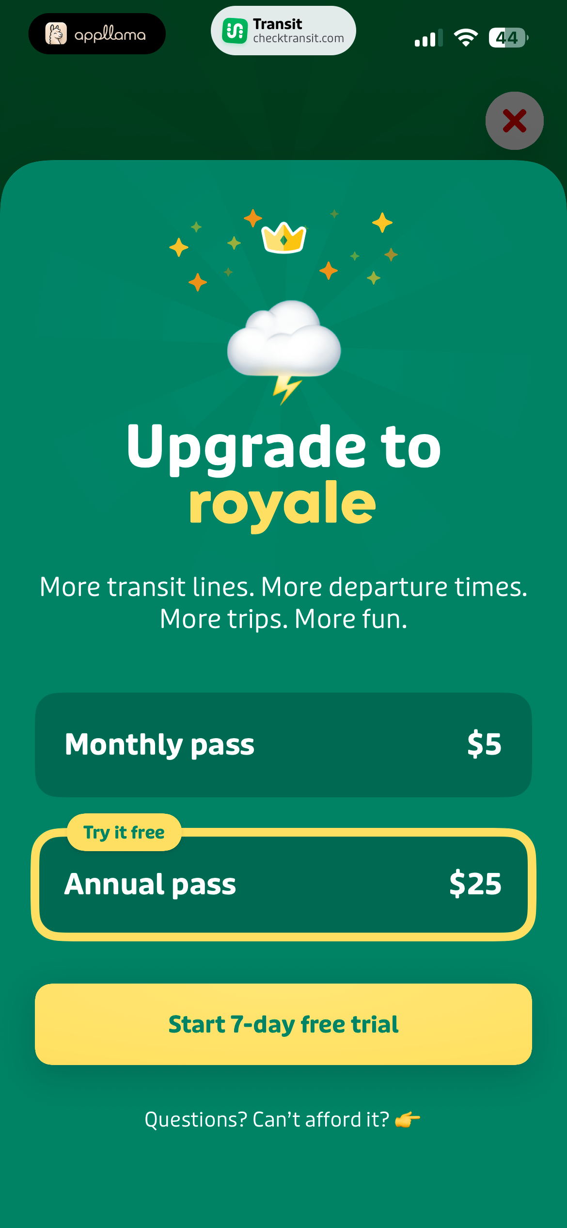 Subscription Offer