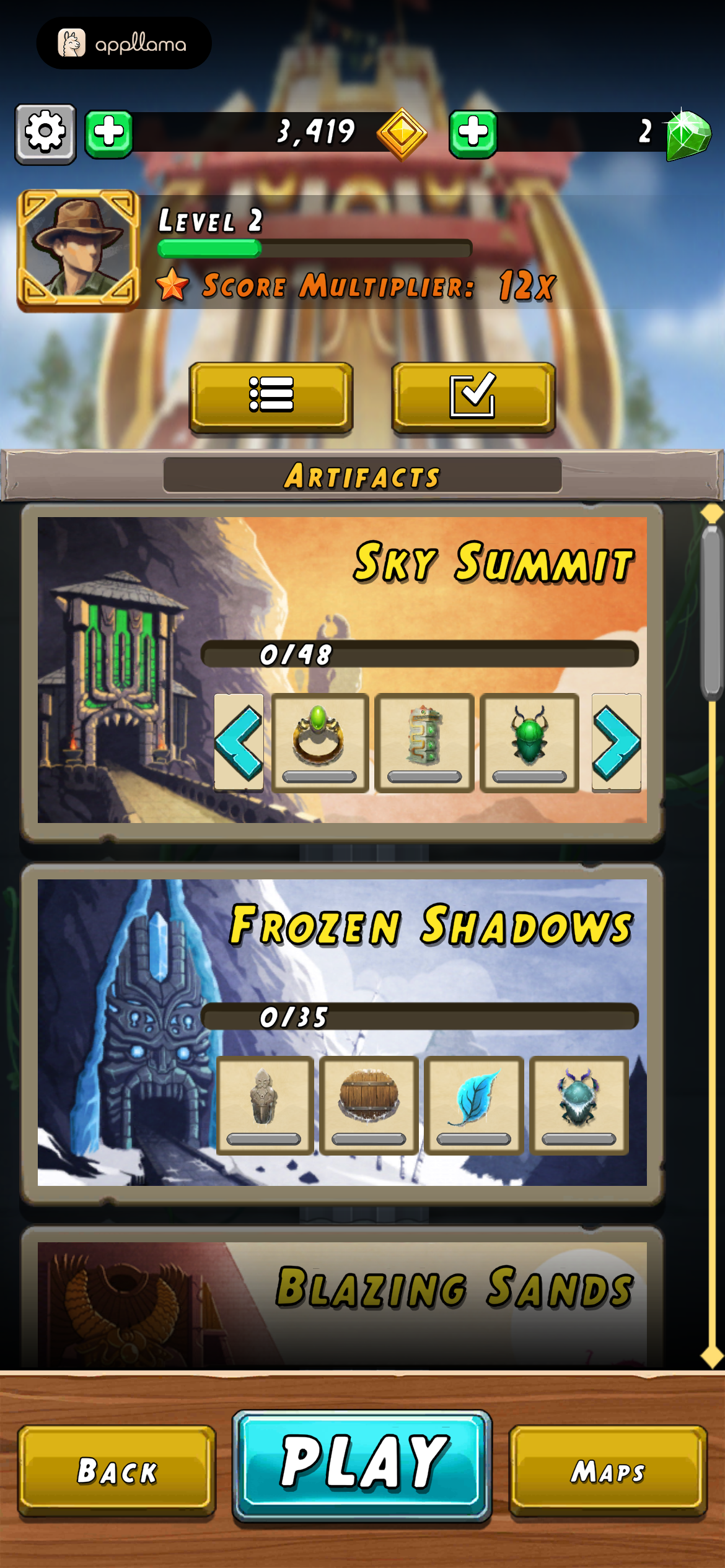 Map Selection