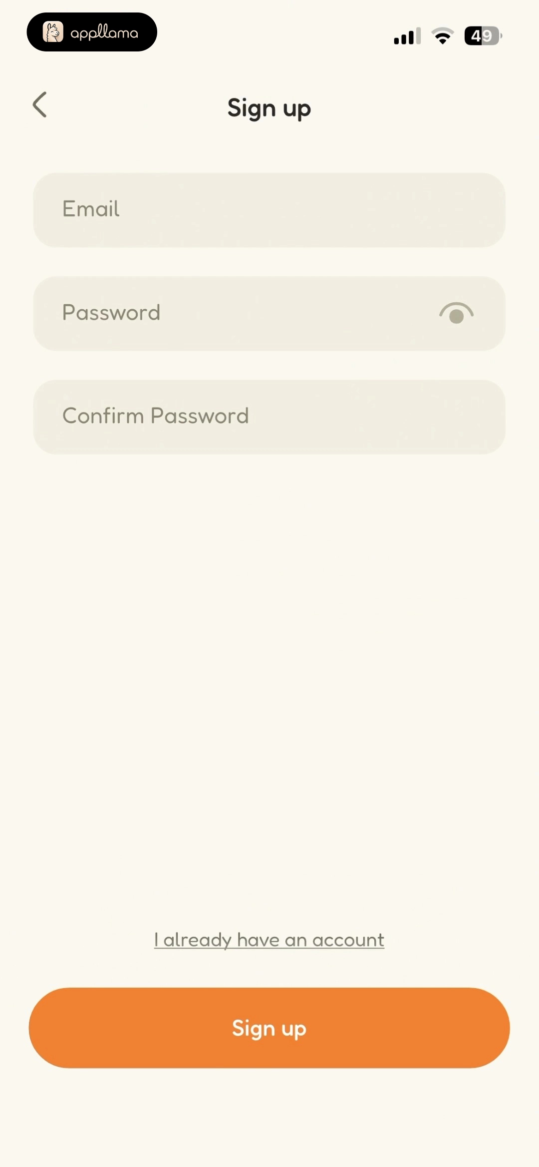 Sign Up Form