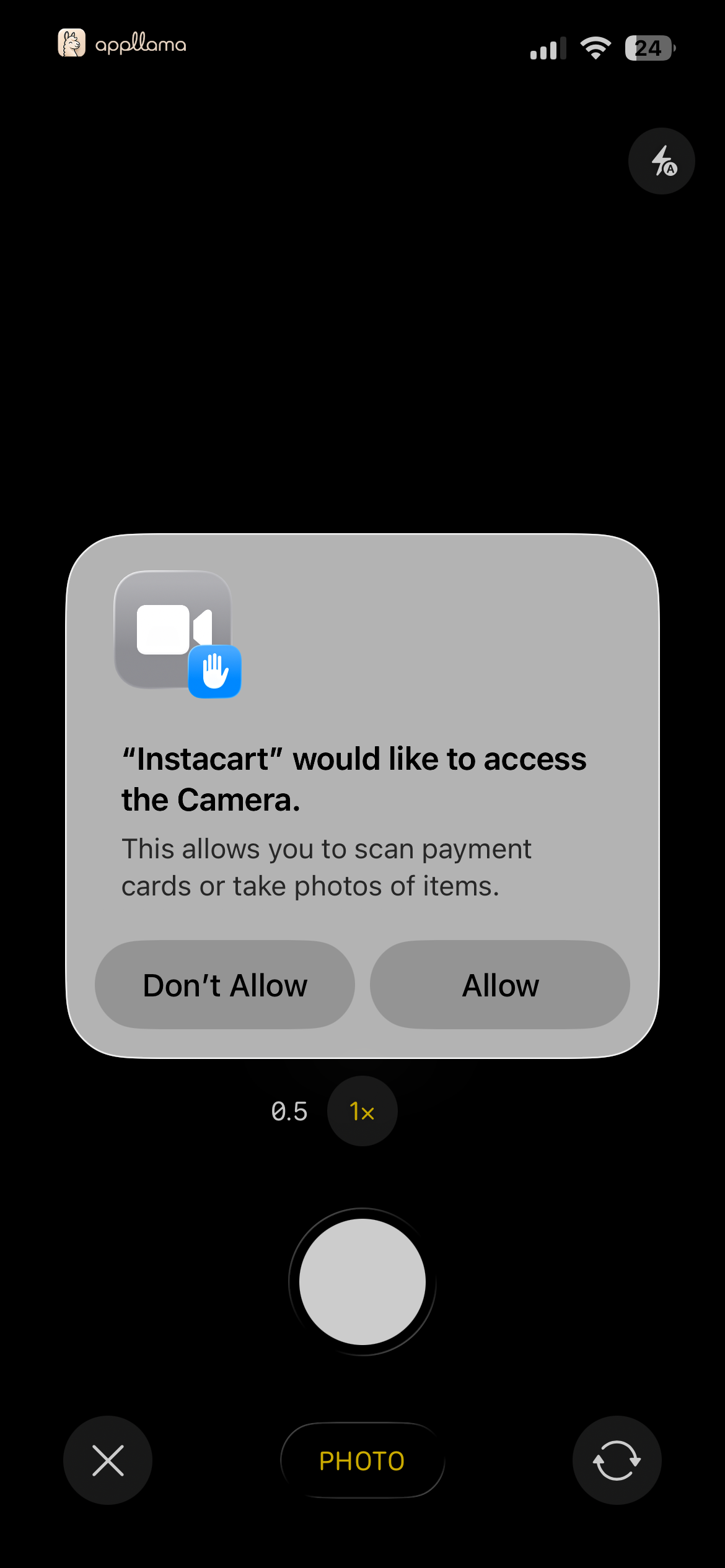 Camera Permission