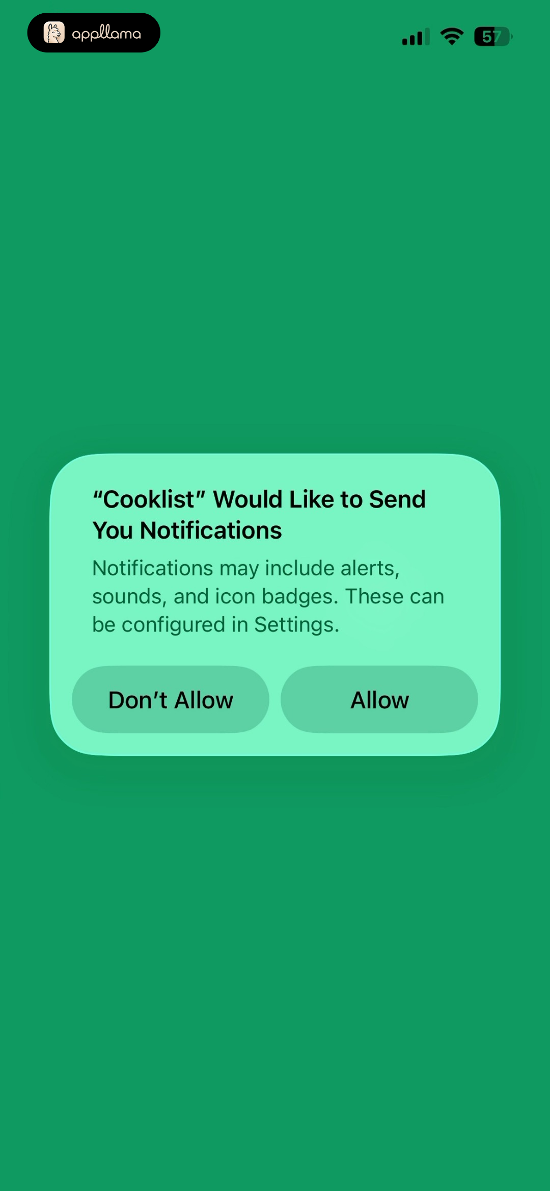 Notification Permission