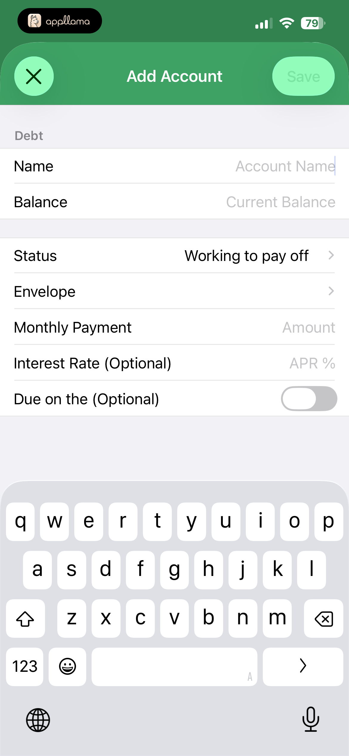 Add Account
