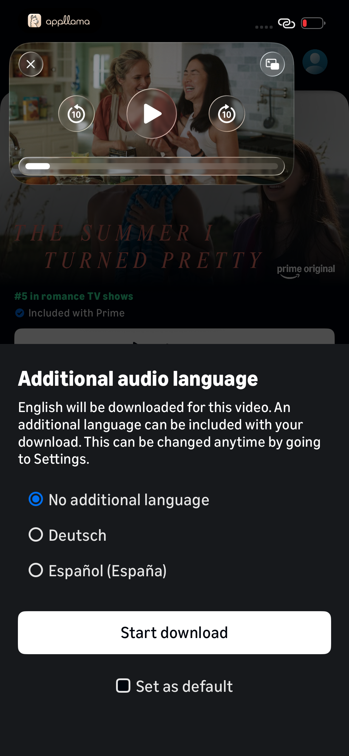 Download Audio Language