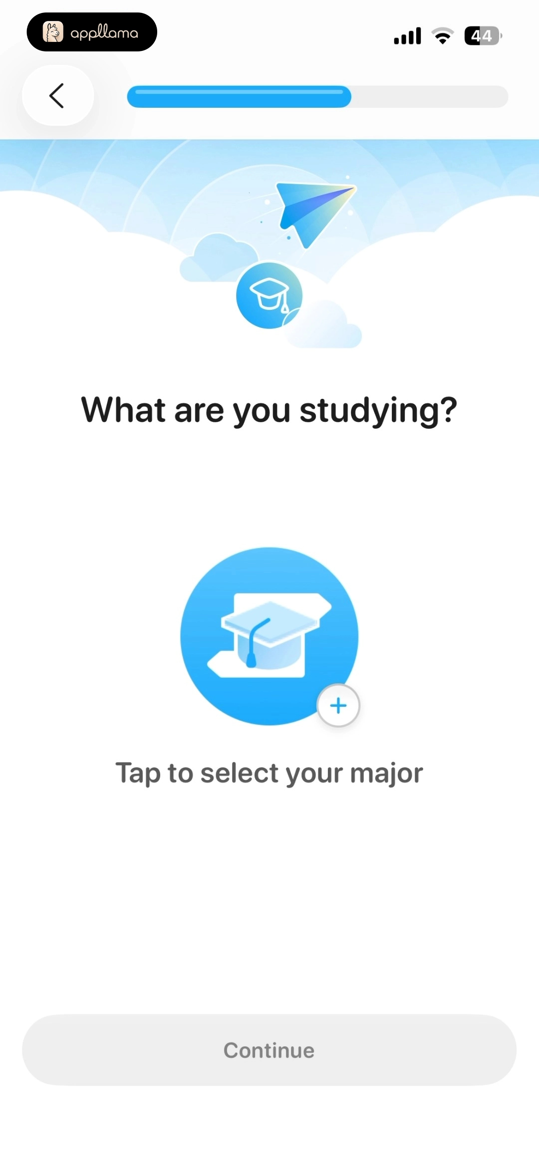 Major Selection