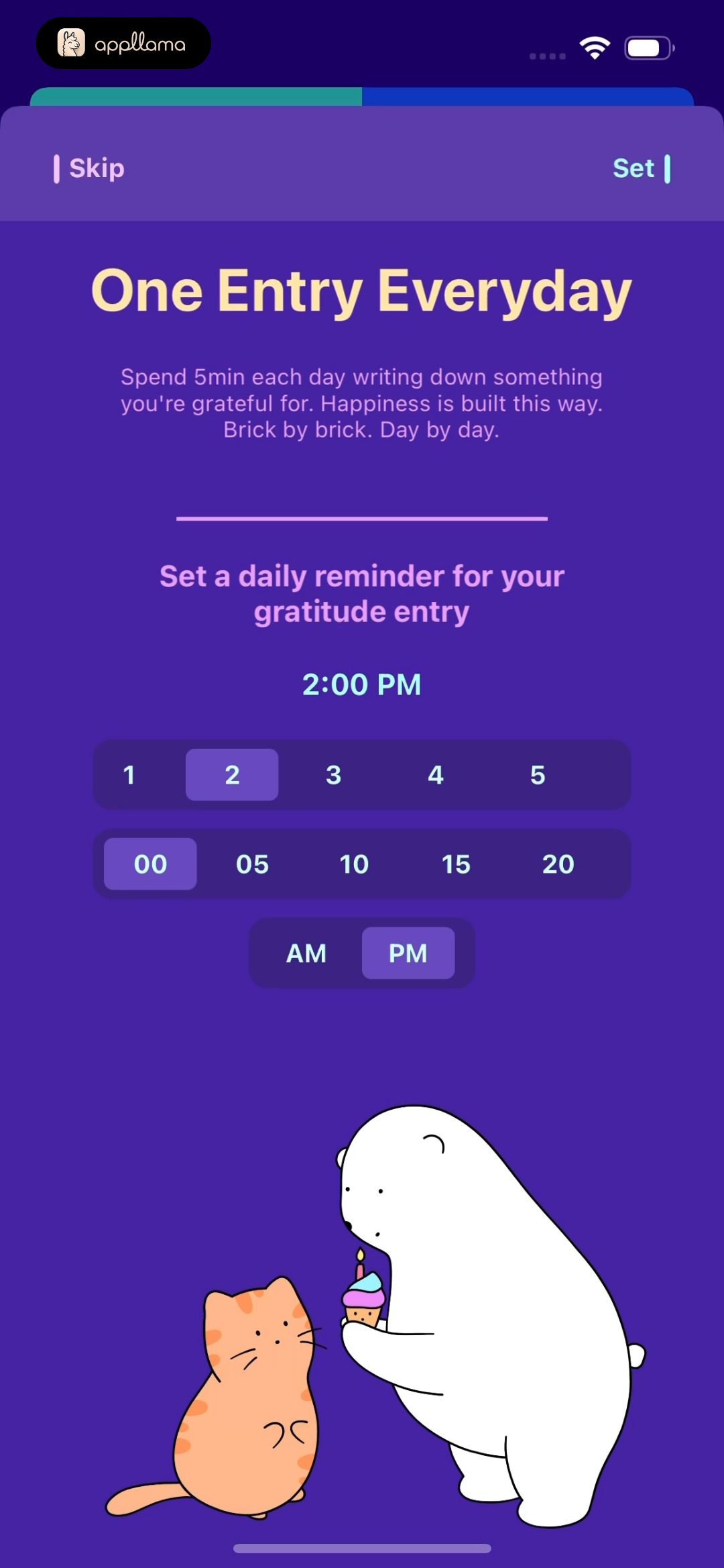 Daily Reminder Setup