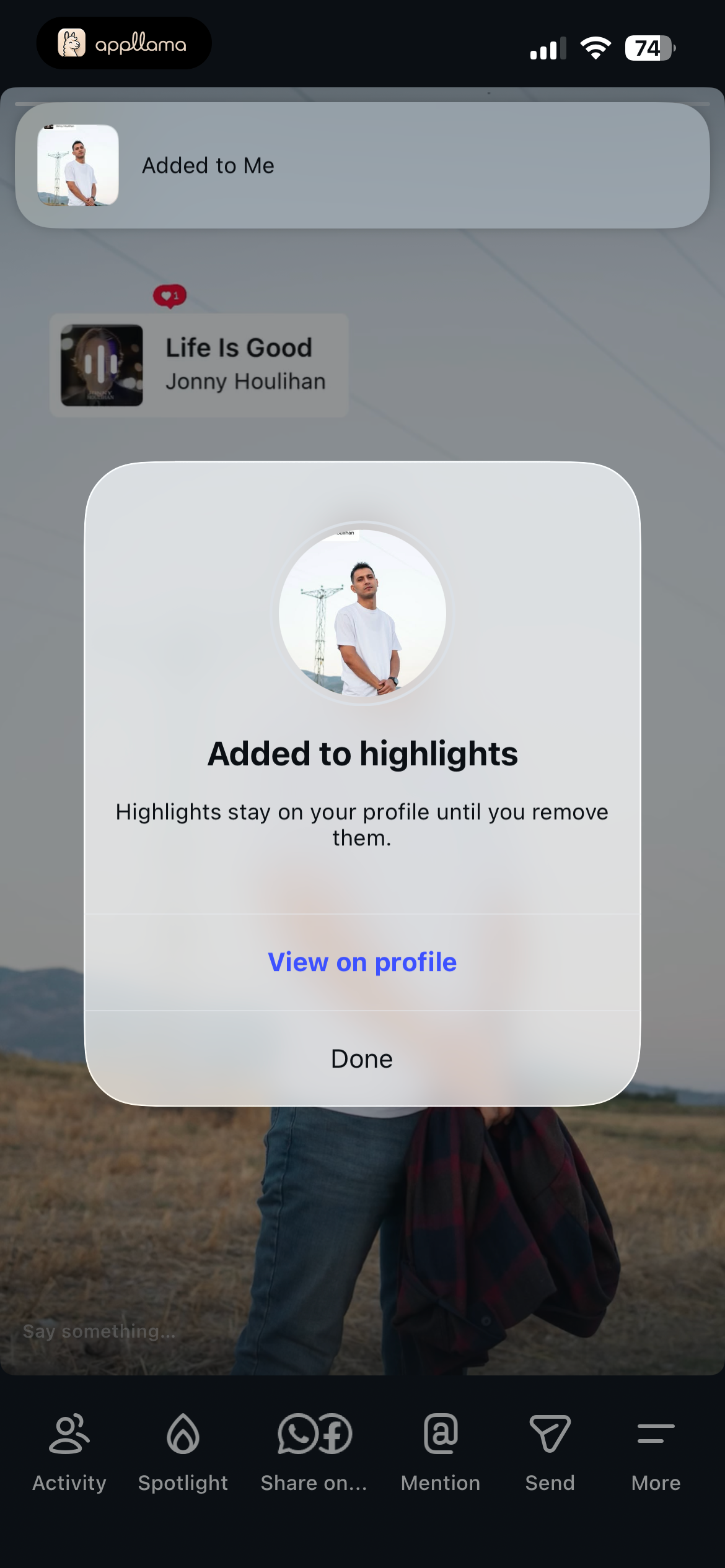 Highlight Added