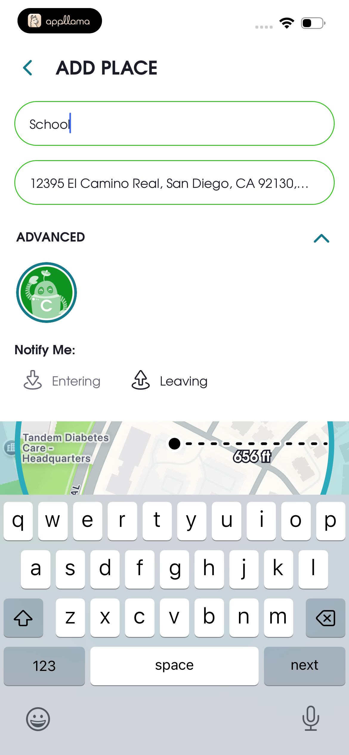 Add Place Details