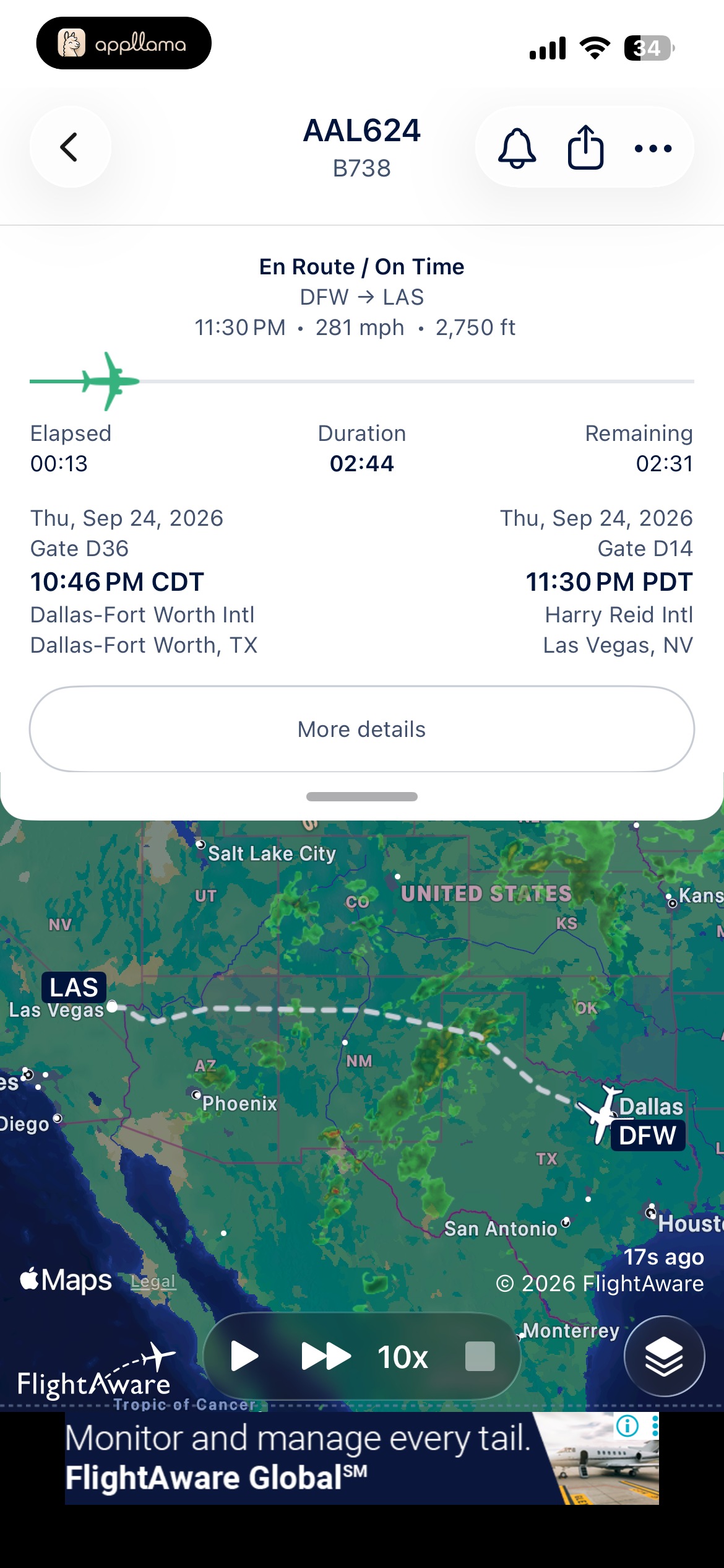 Flight Details