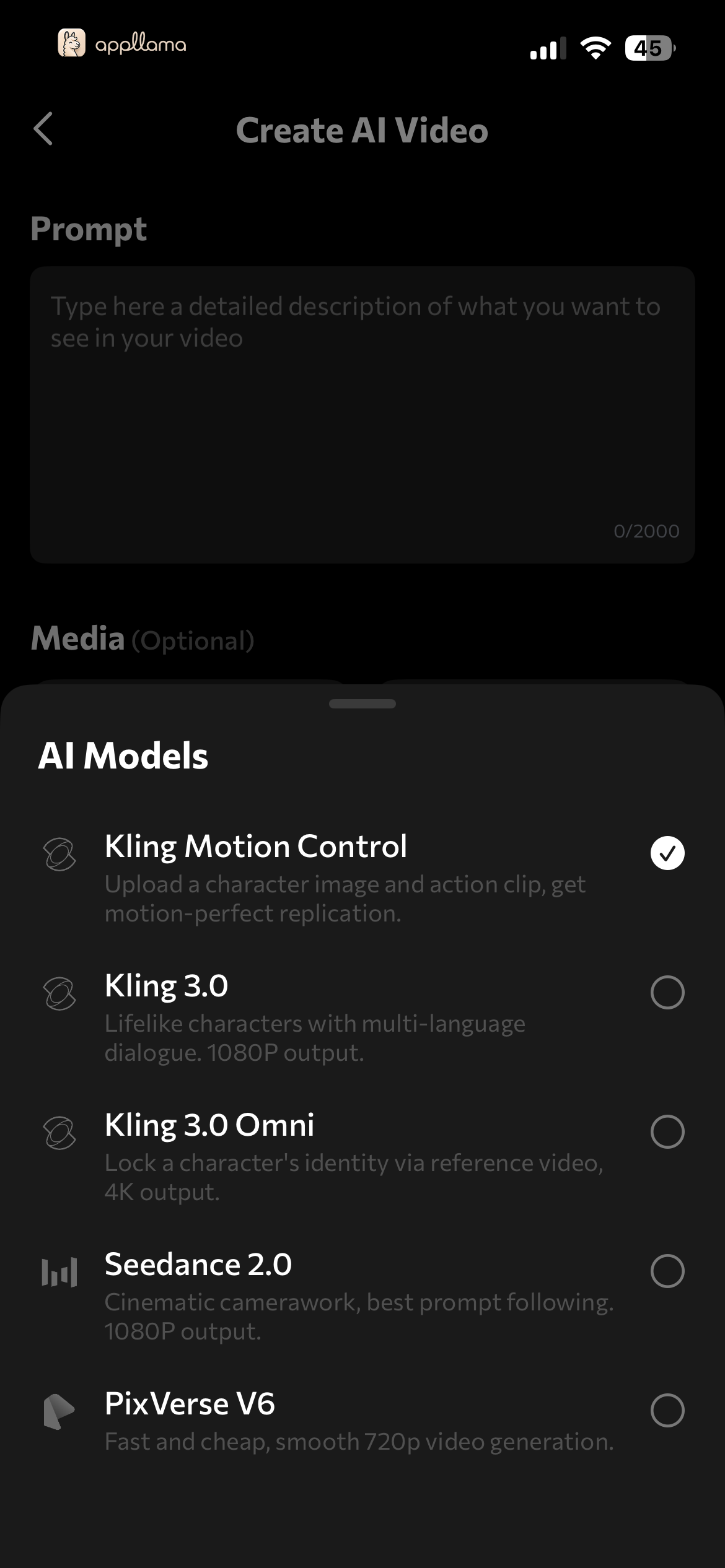 AI Model Picker