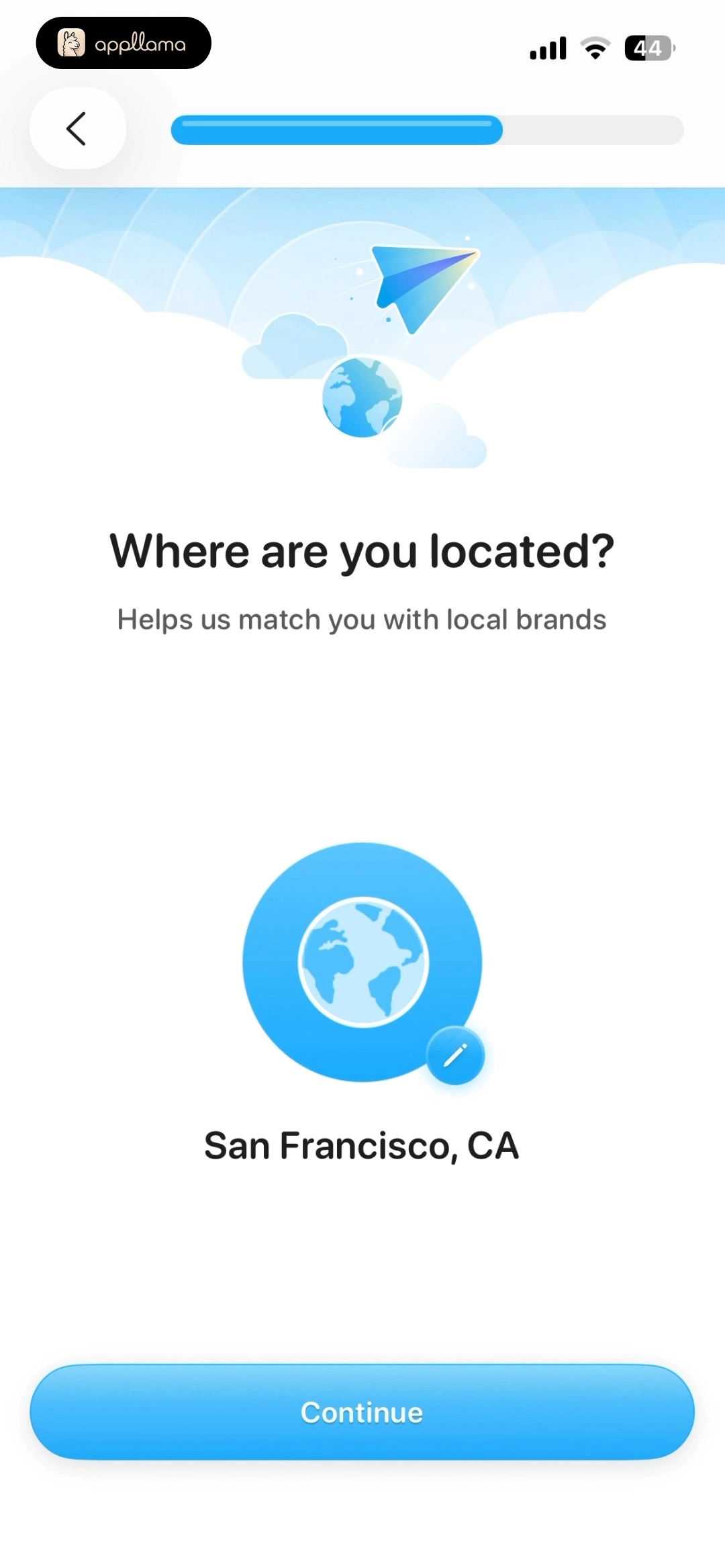 Selected Location
