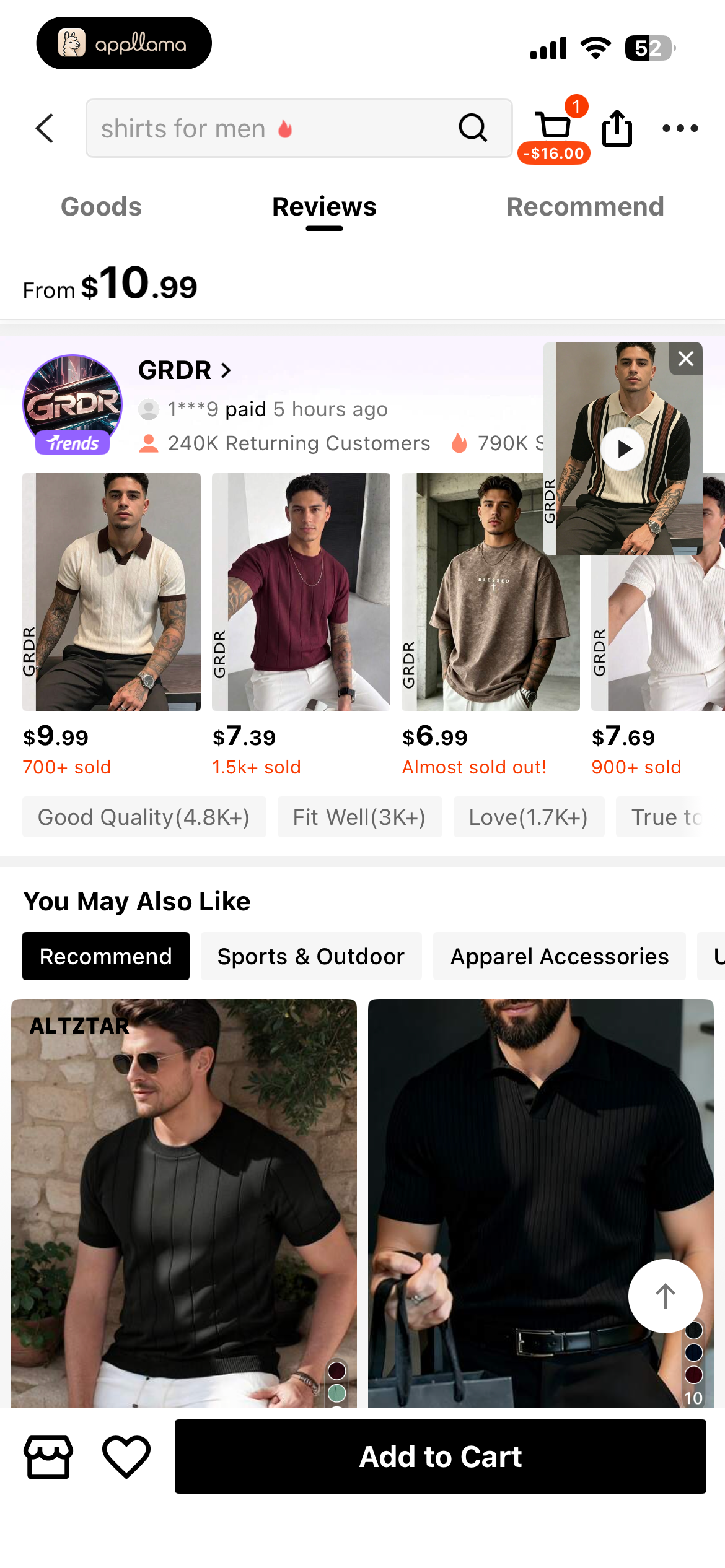 Product Recommendations