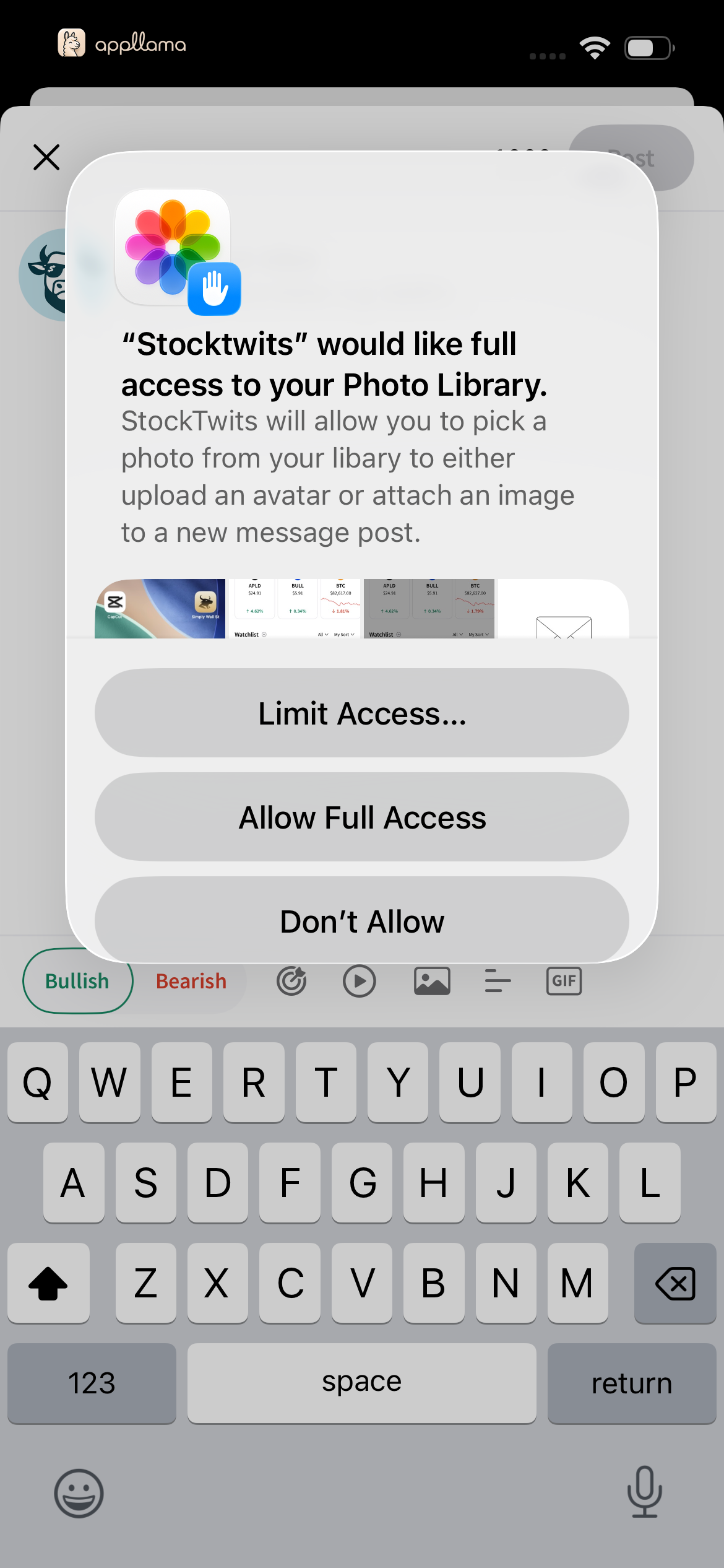 Photo Library Permission