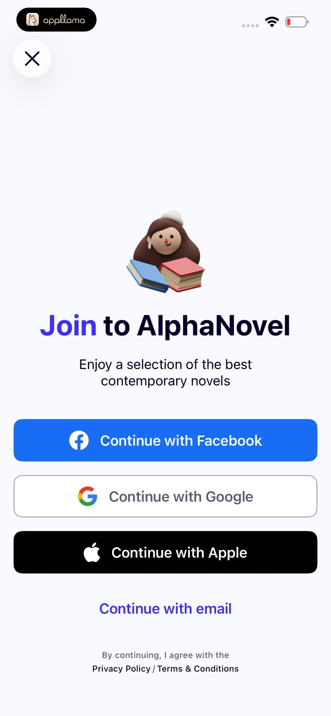 Sign Up / Login