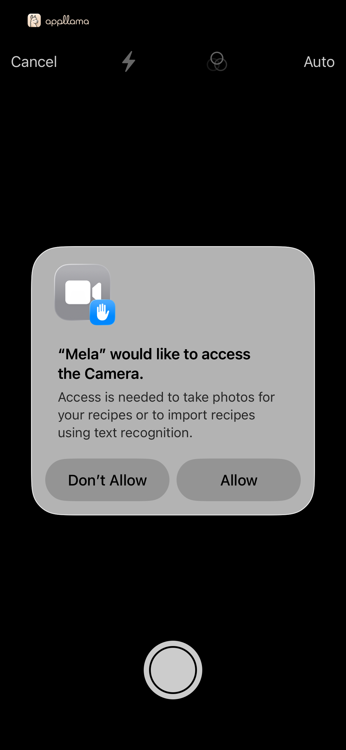 Camera Permission
