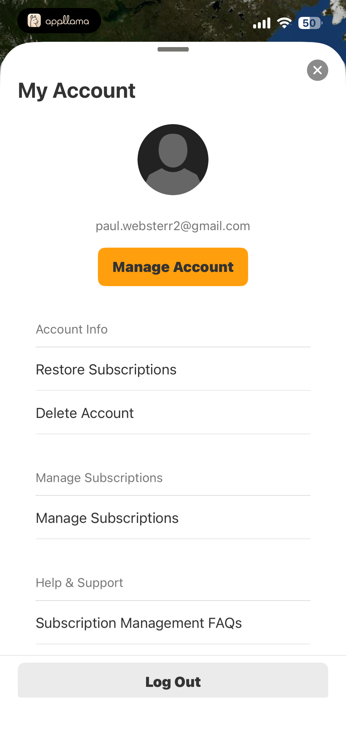 My Account