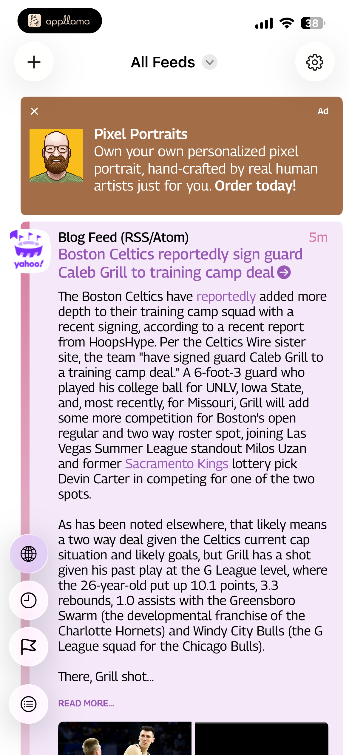 All Feeds Timeline