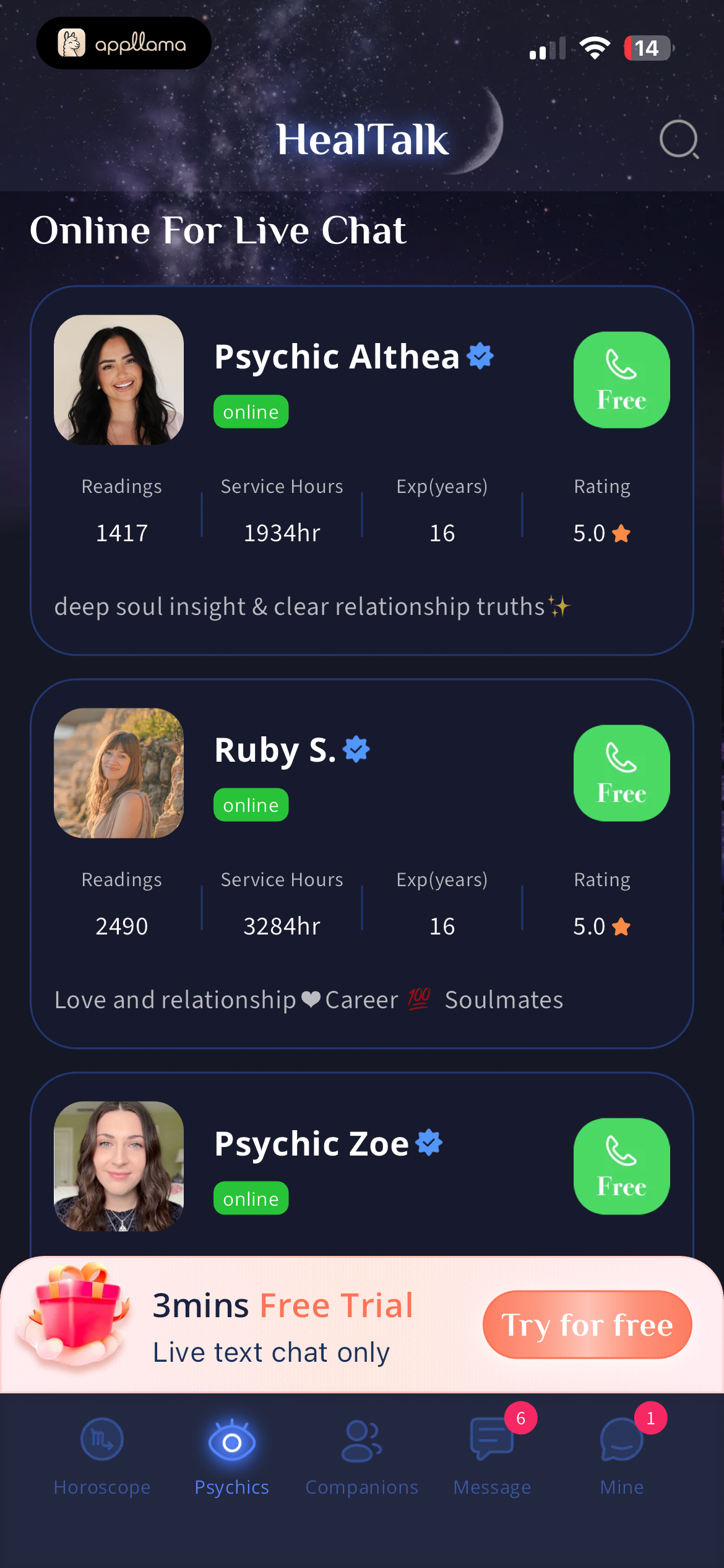 Live Chat Advisors