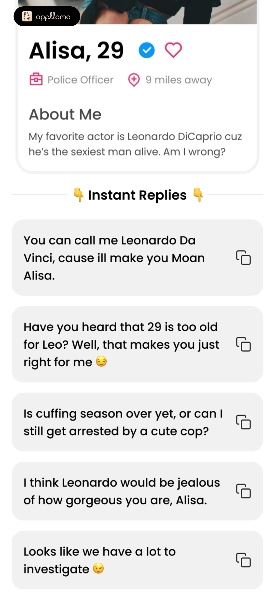 Reply Suggestions