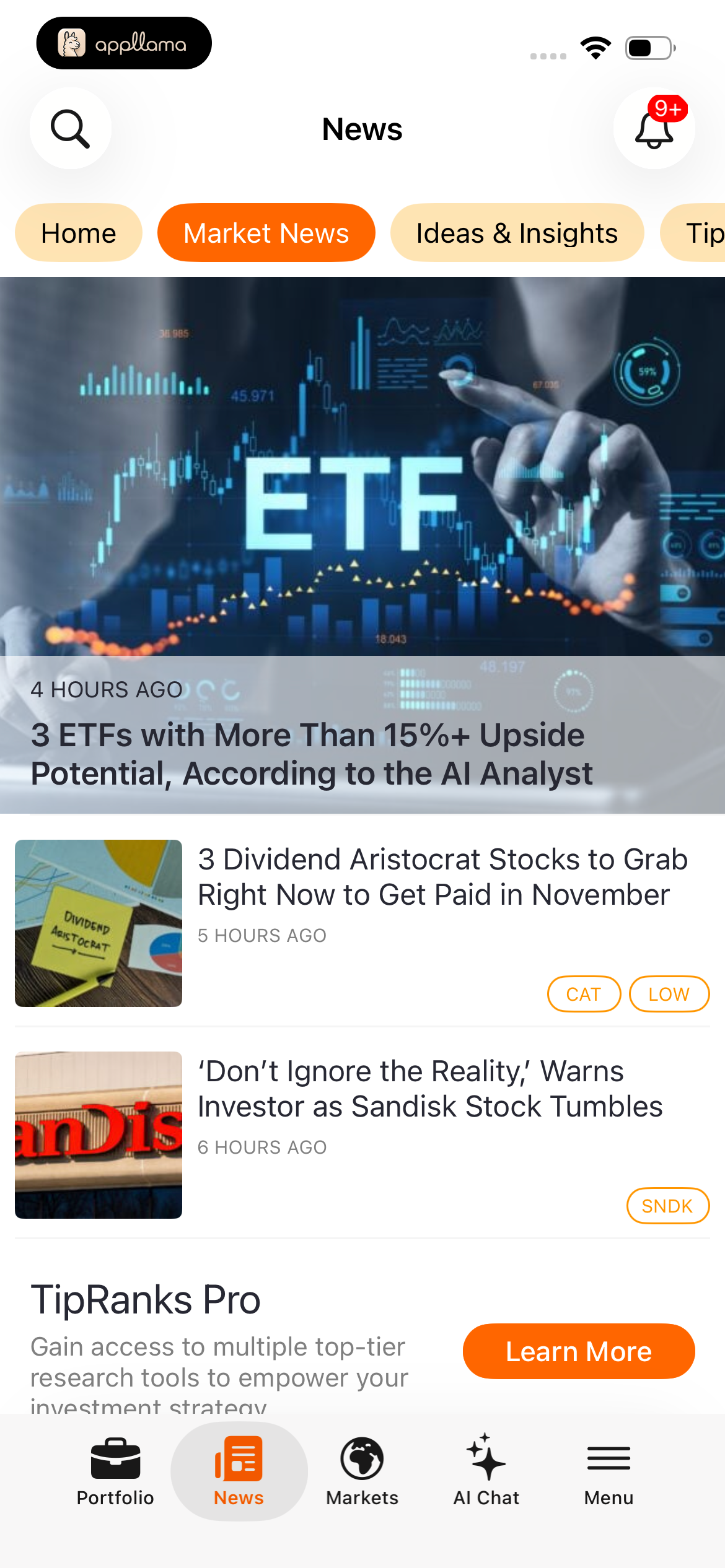 Market News Feed