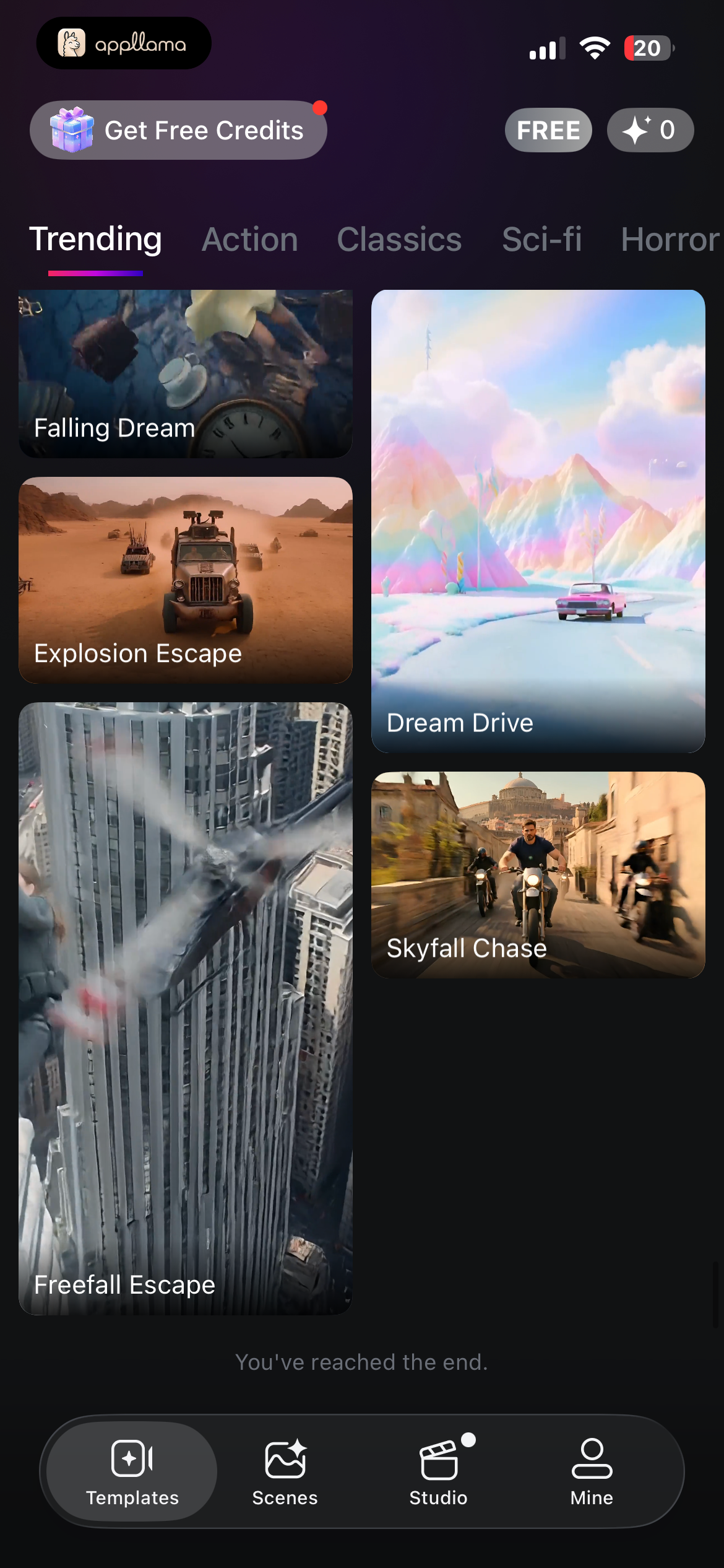 Trending Feed End
