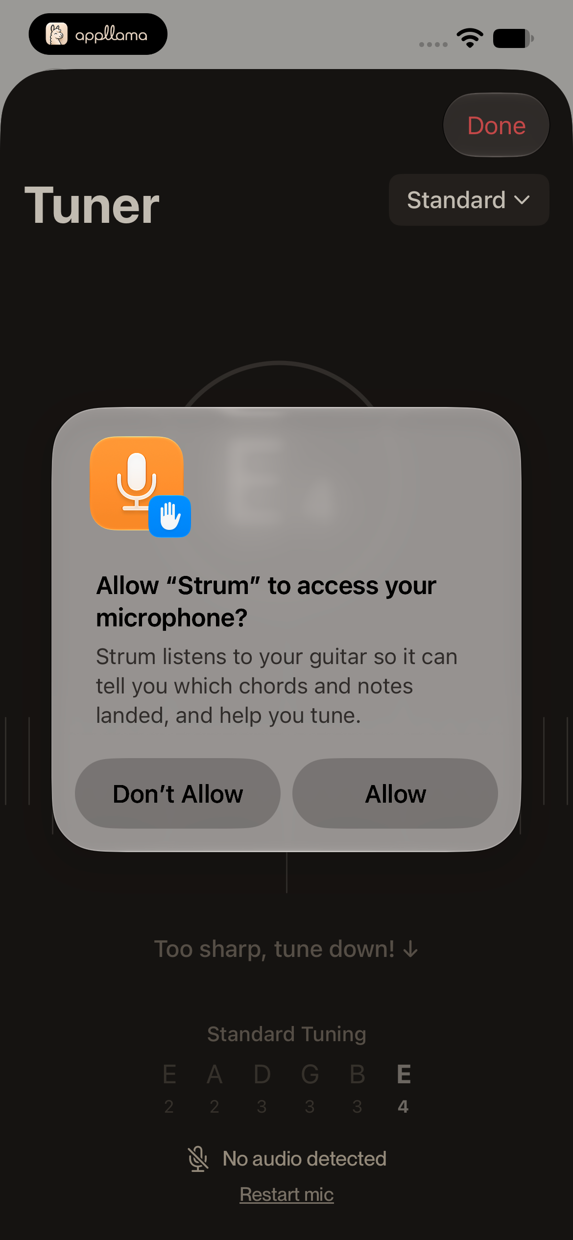Microphone Permission